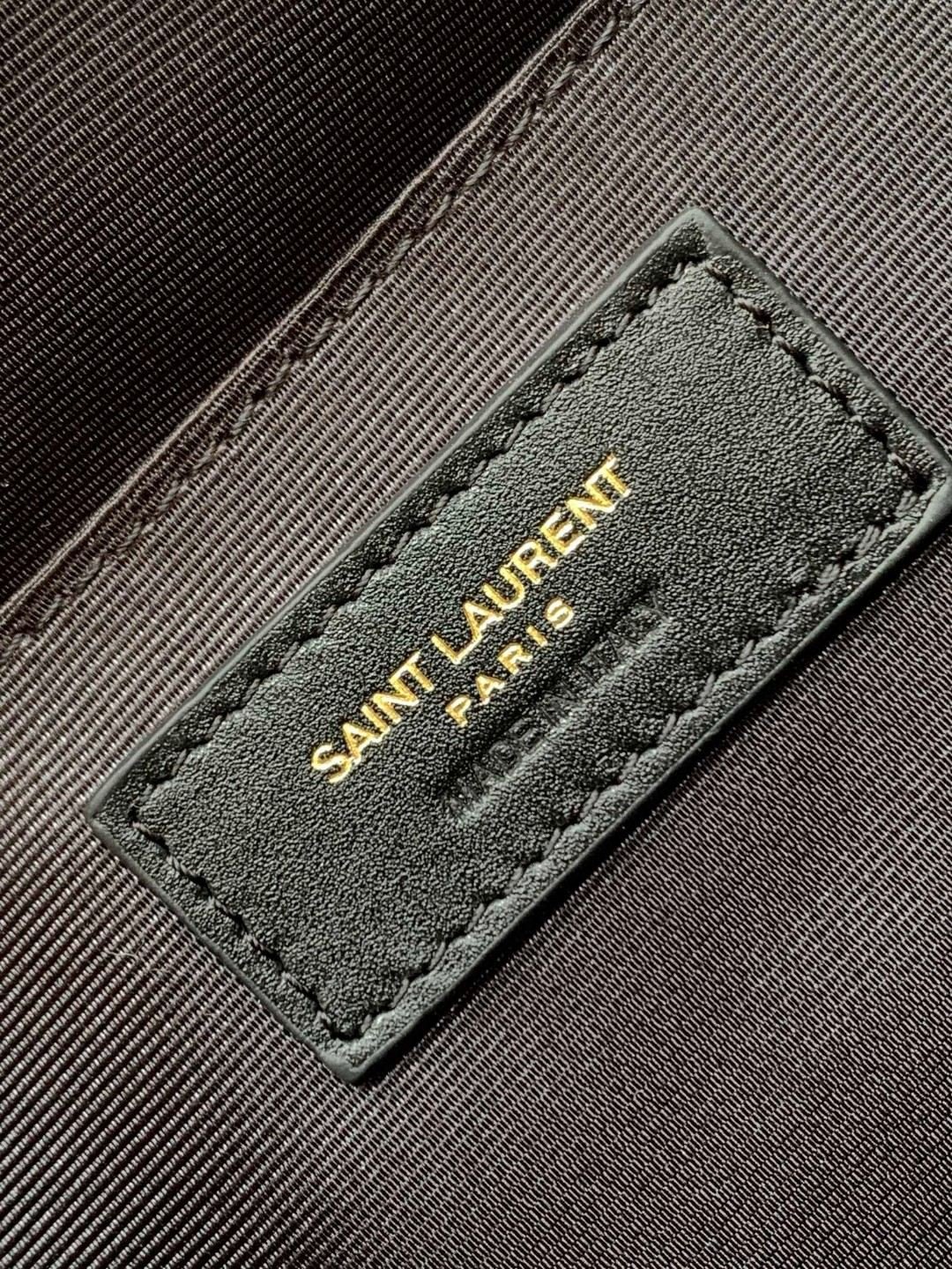 超A貨YSL聖羅蘭包包 lou絎縫皮革相機袋 Saint Laurent Monogram肩背袋 米白色