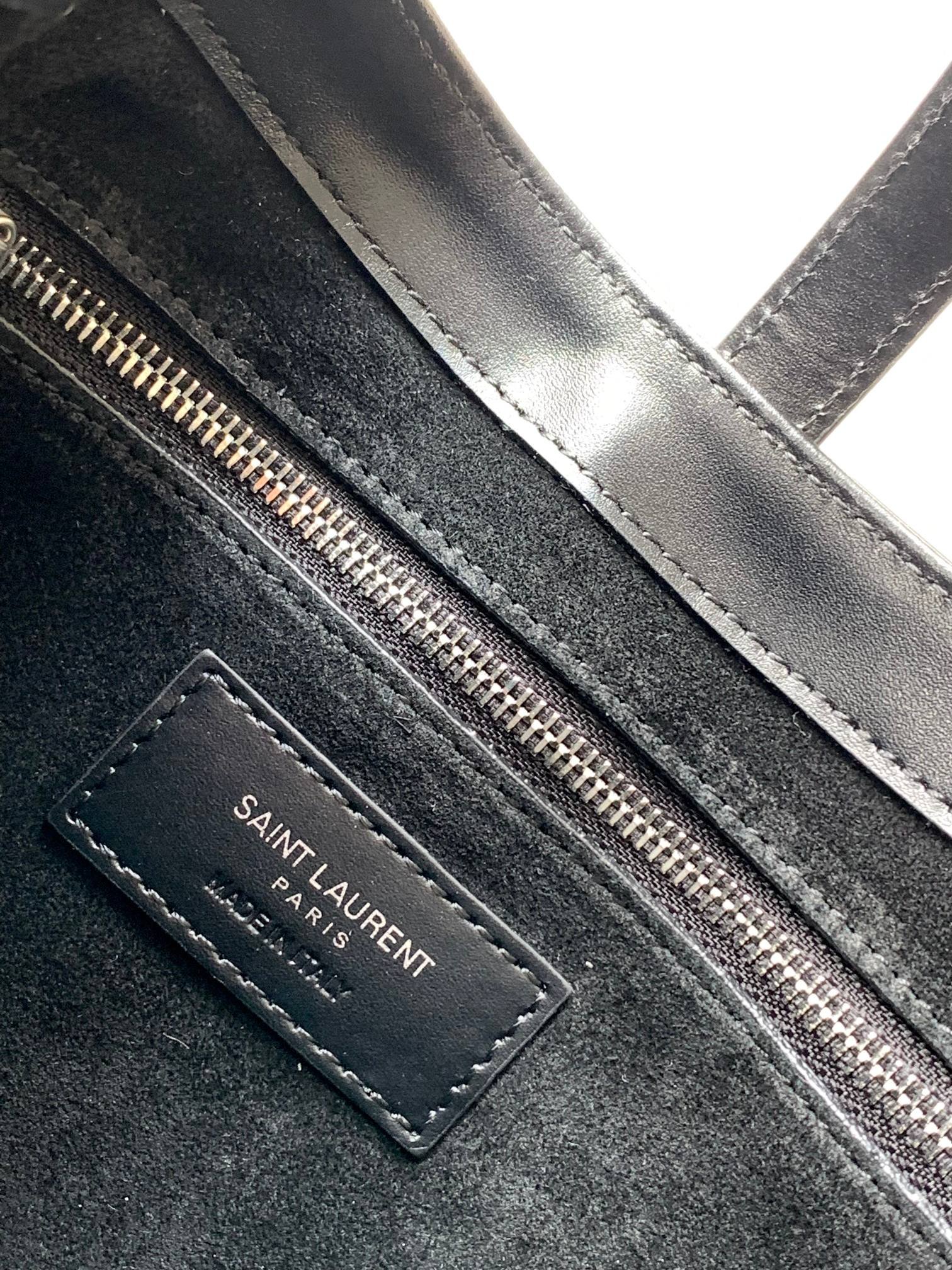YSL聖羅蘭超A貨復刻包包 le5à7啞光面黑色hobo Saint Laurent Monogram Hobo手袋