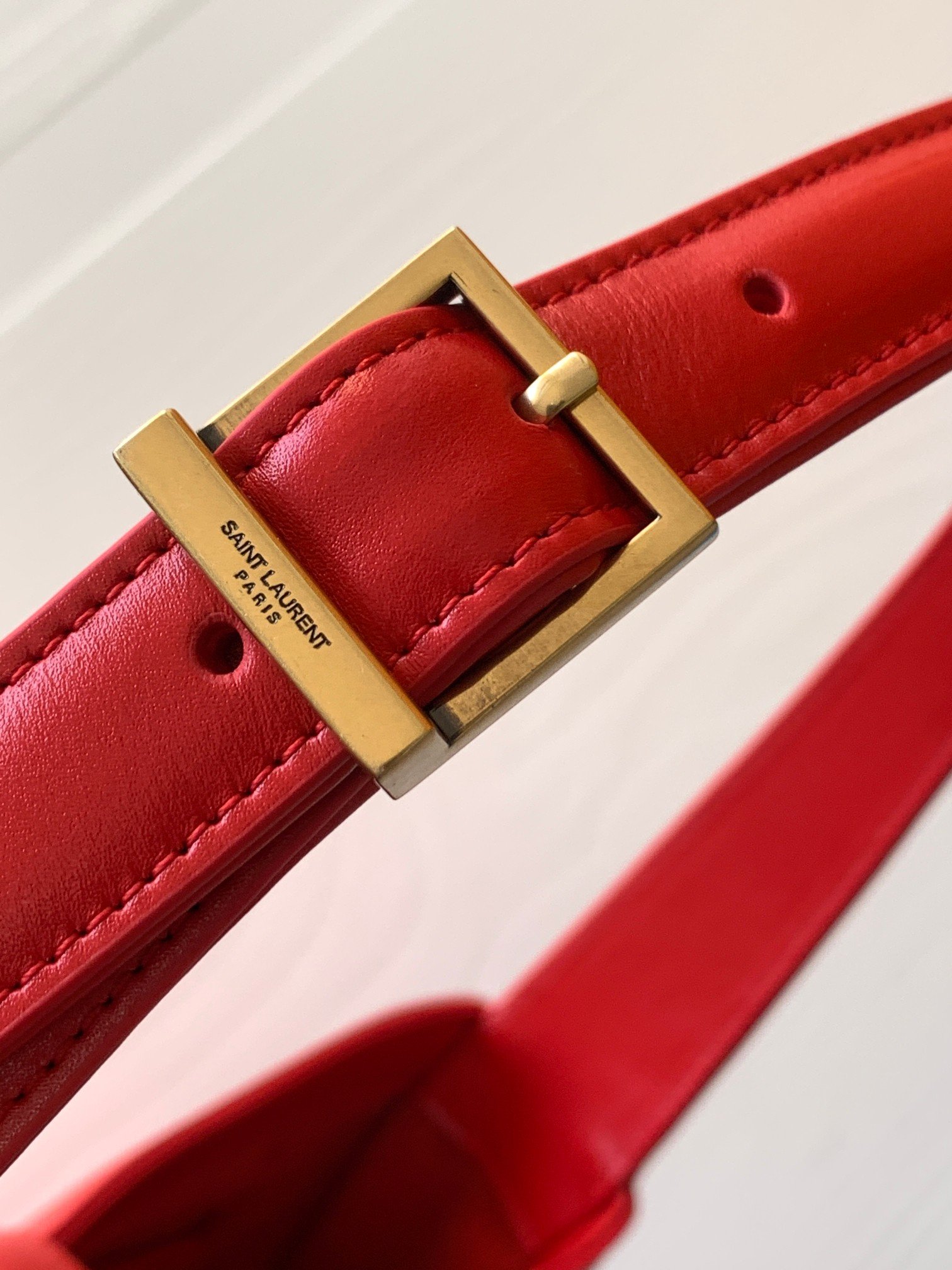 YSL聖羅蘭超A貨復刻包包 le5à7啞光面玫紅hobo Saint Laurent Monogram Hobo手袋
