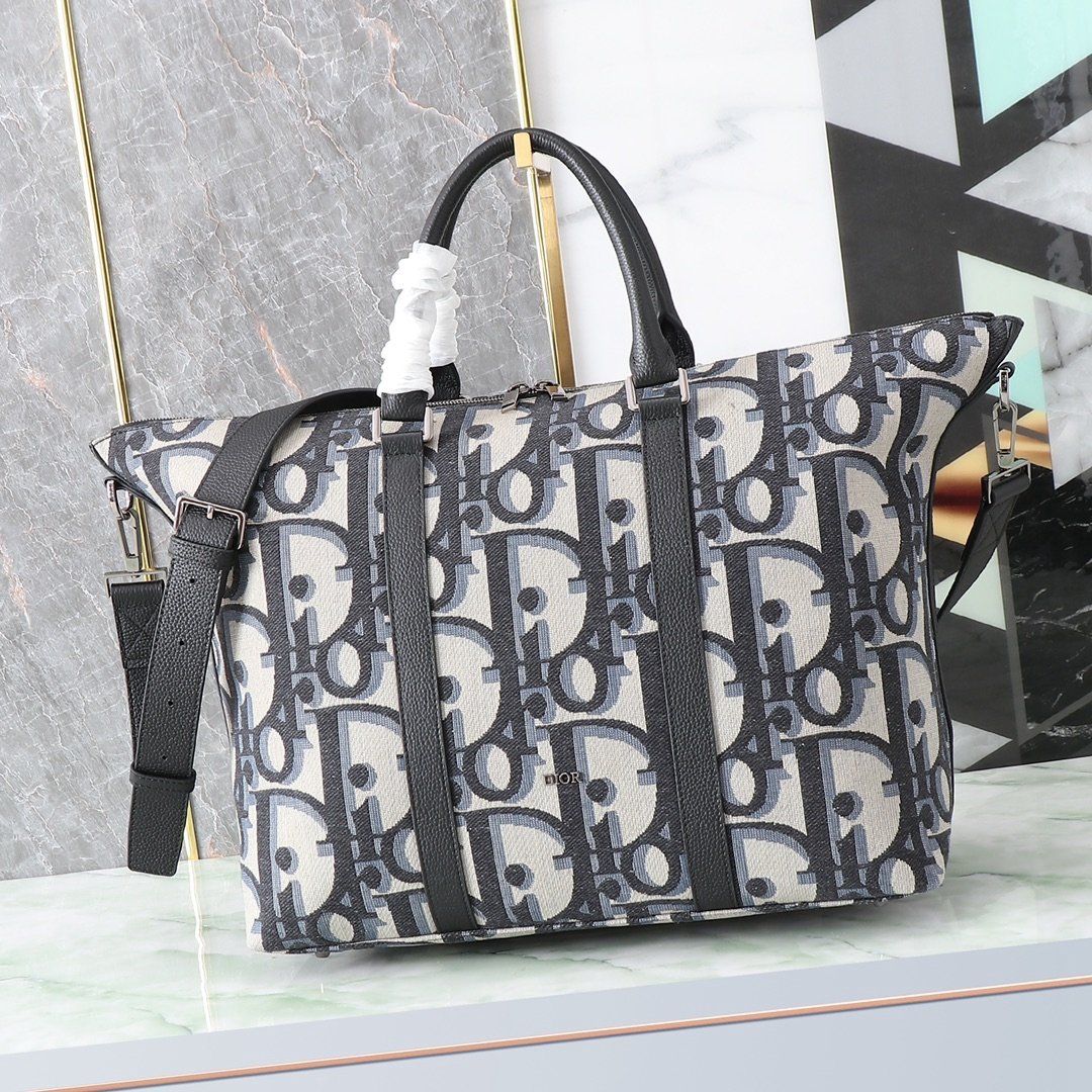 迪奧DIOR原單WEEKENDER 40 履行手袋手提包高級款2024新品