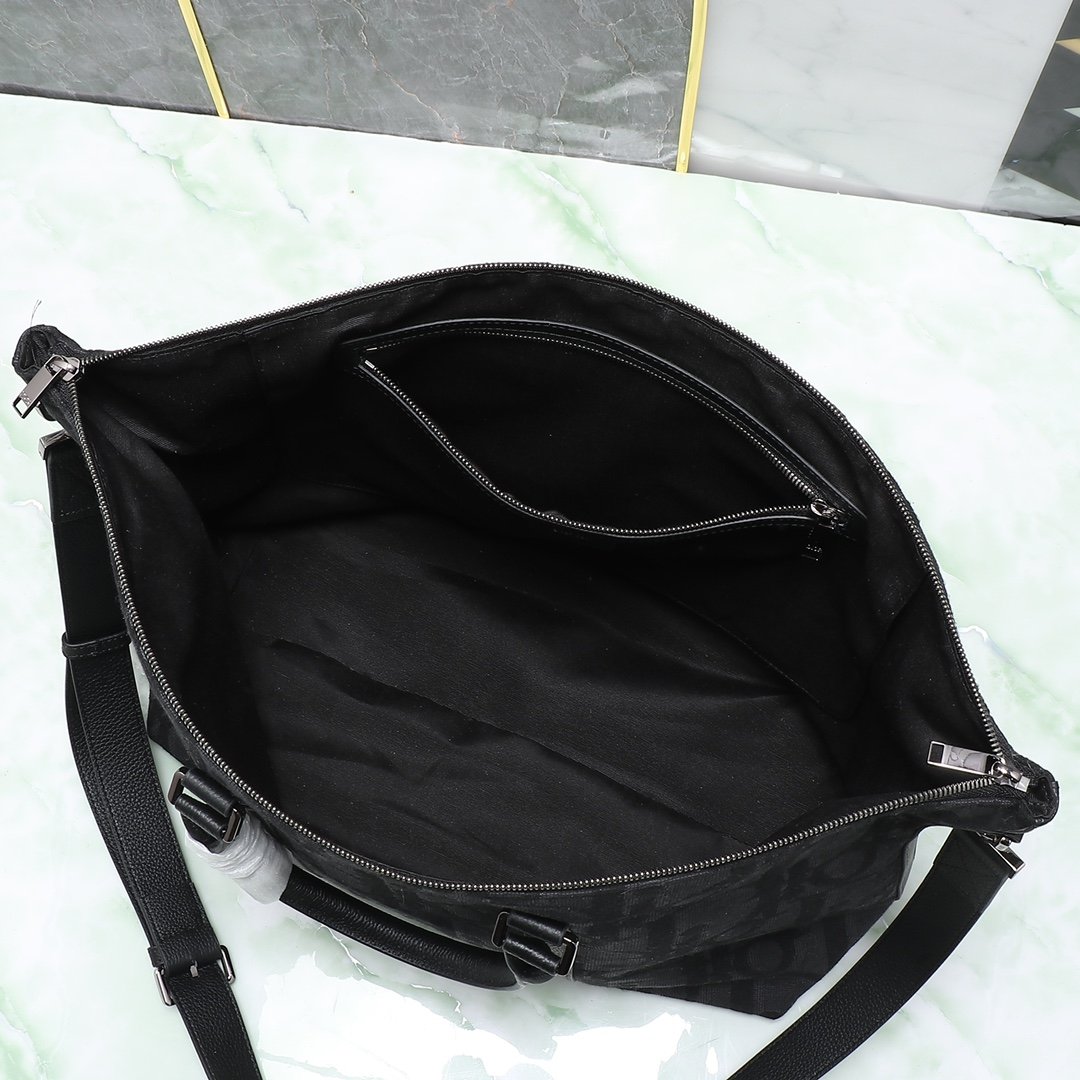 Dior迪奧高仿復刻2024新品履行手提袋手提包大號黑色