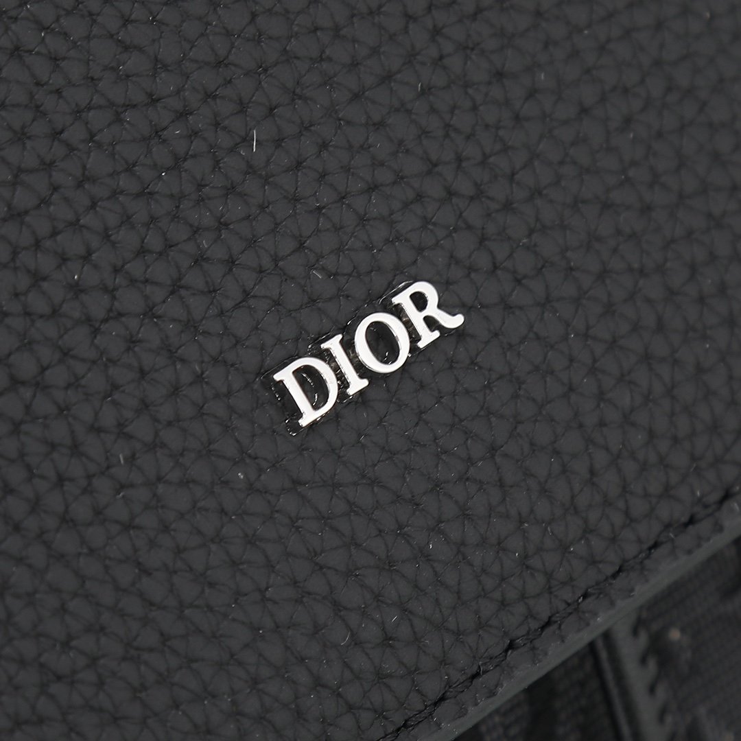 Dior Oblique黑色 高仿精品批發 包包雙肩包黑色提花
