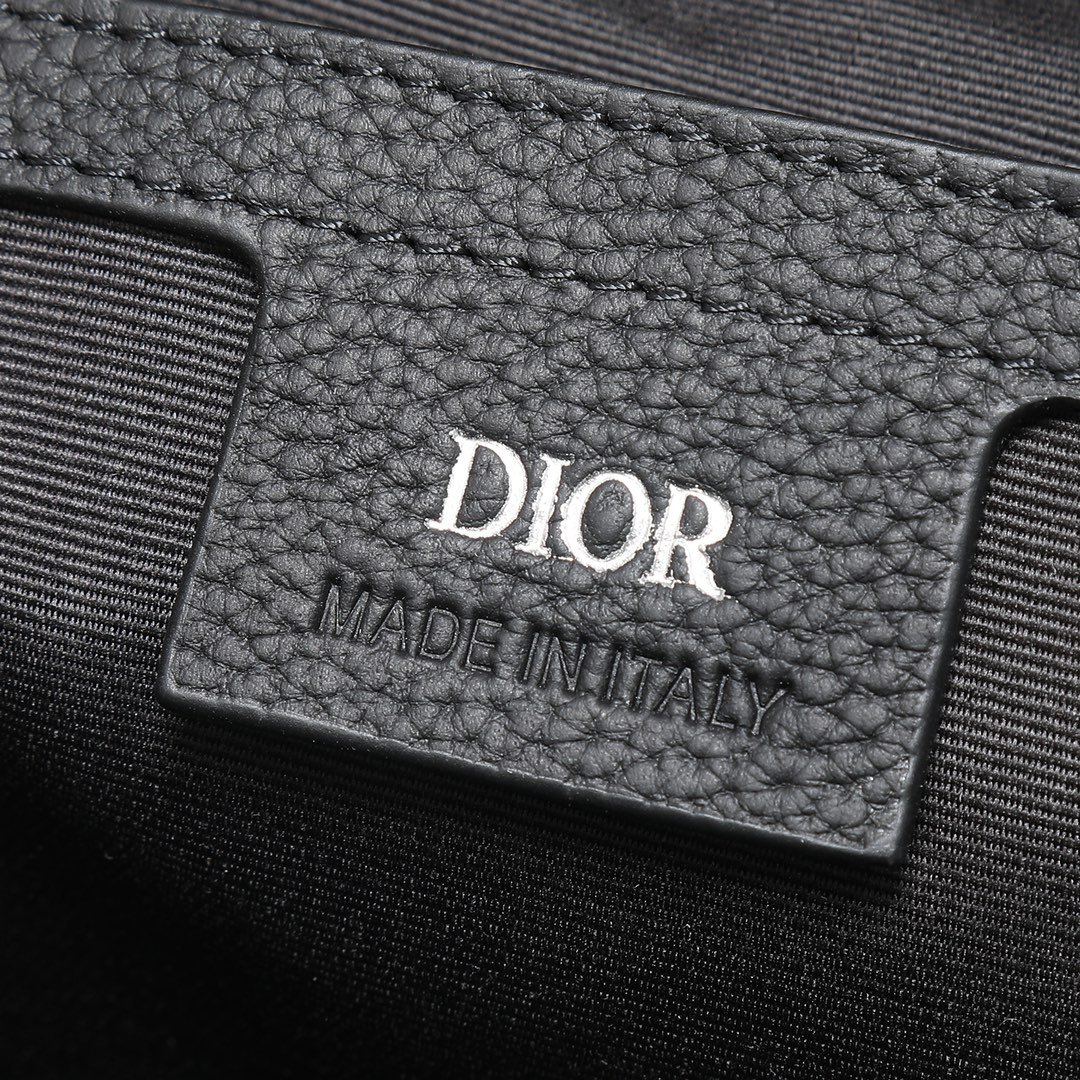 Dior Oblique黑色 高仿精品批發 包包雙肩包黑色提花