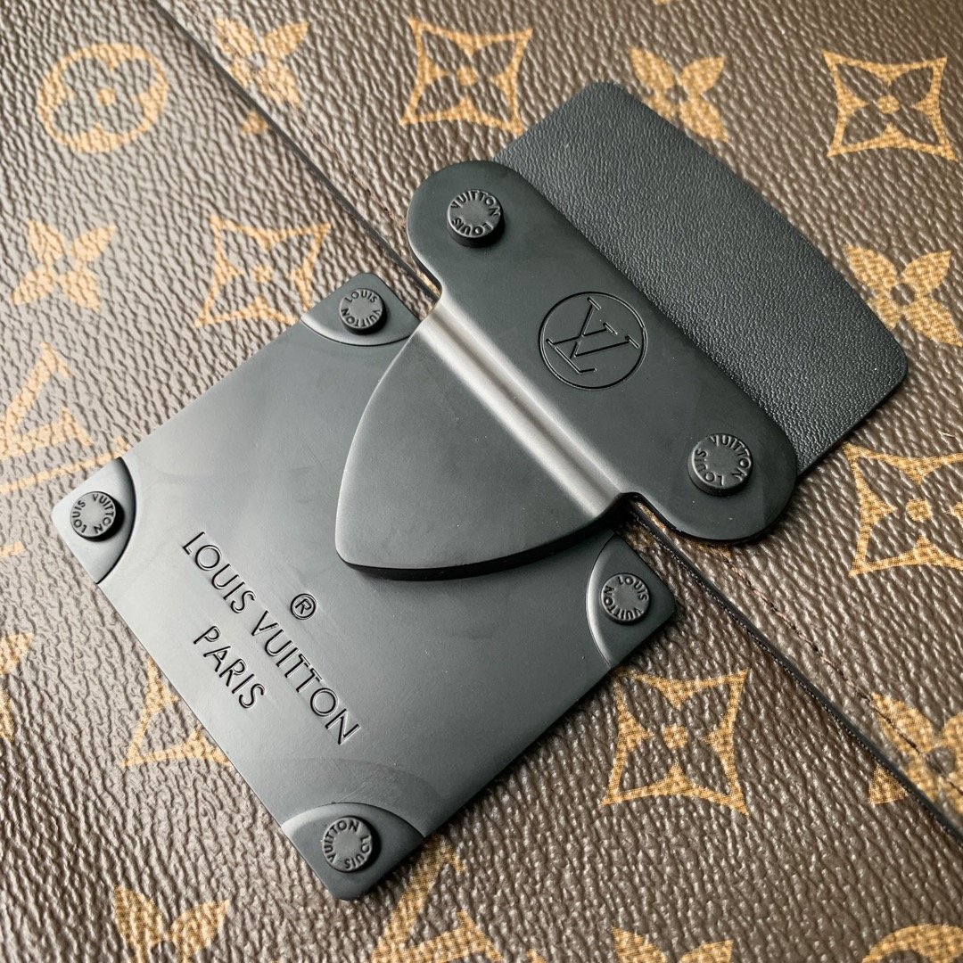 M82598Pochette S-Lock lvA貨錢包真皮手拿包选用 Monogram Eclipse