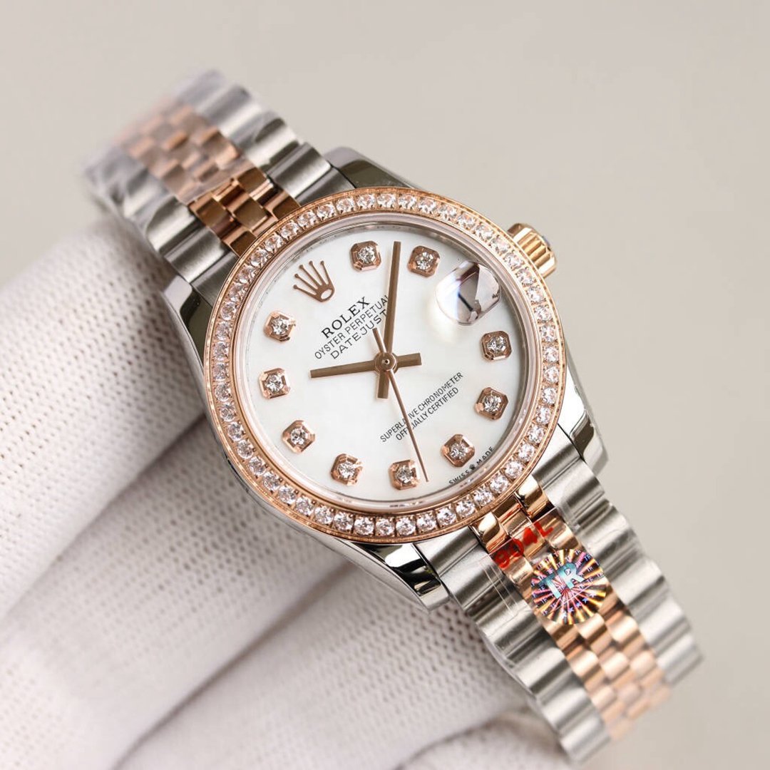 TR Factory全新力作 復刻n廠Rolex女裝日誌型31MM日誌型腕錶