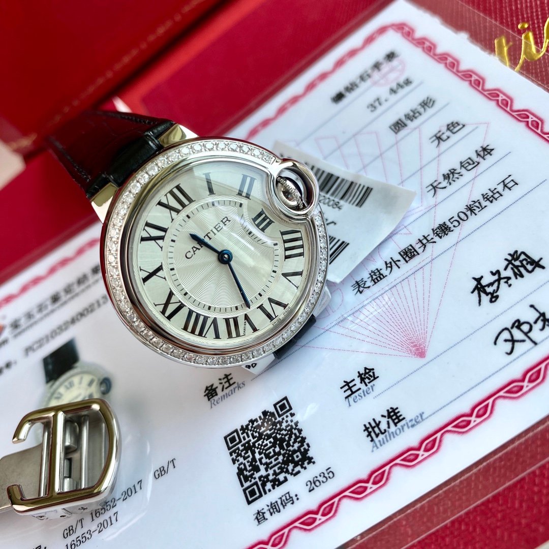 鱷魚皮石英機芯 頂級復刻33mm卡地亞精仿手錶 N廠腕錶