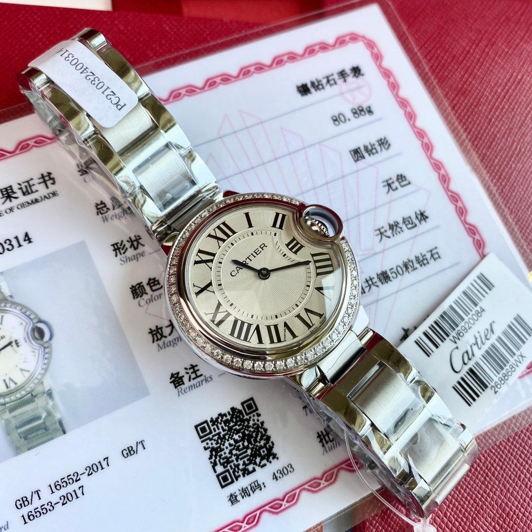 特別的設計頂級精仿卡地亞腕錶特別的顏色終生保修