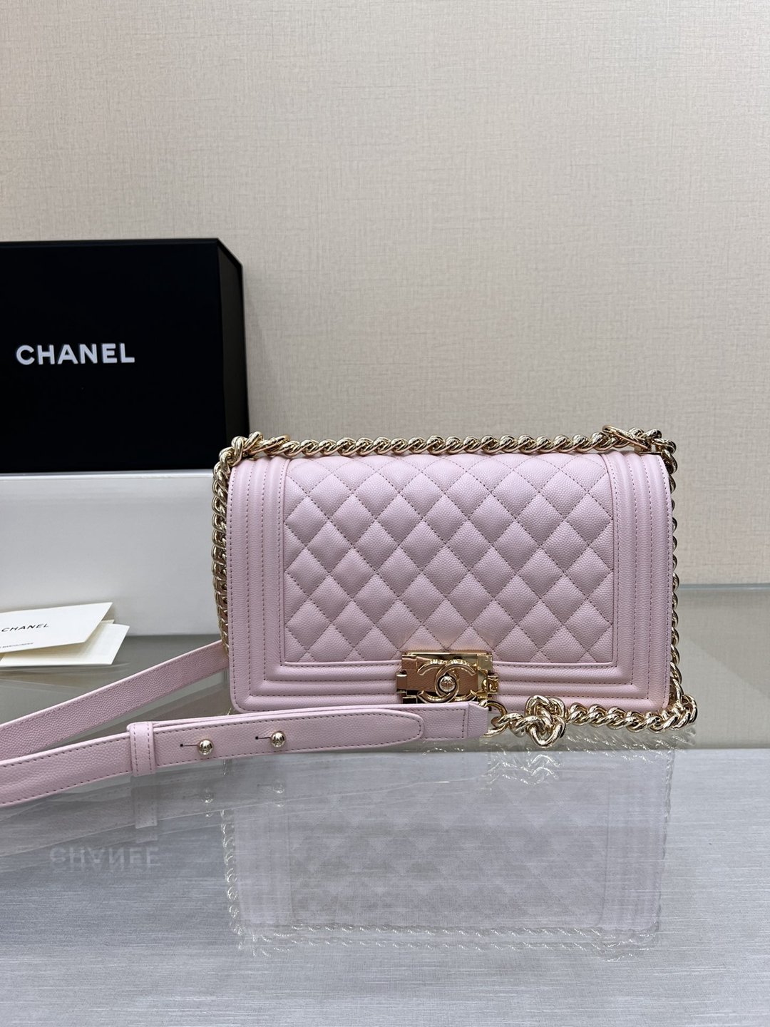 20*25CM𝐋𝐞𝐛𝐨𝐲系列香奈兒Chanel 高仿包包 單肩包 批發零售