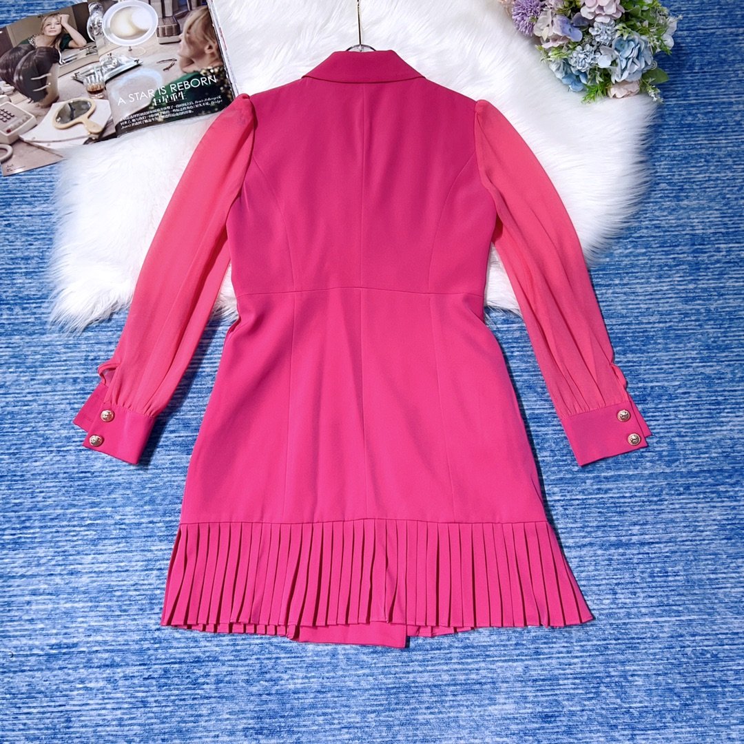 Chanel香奈兒高仿衣服時尚減齡2024新品女款連衣裙