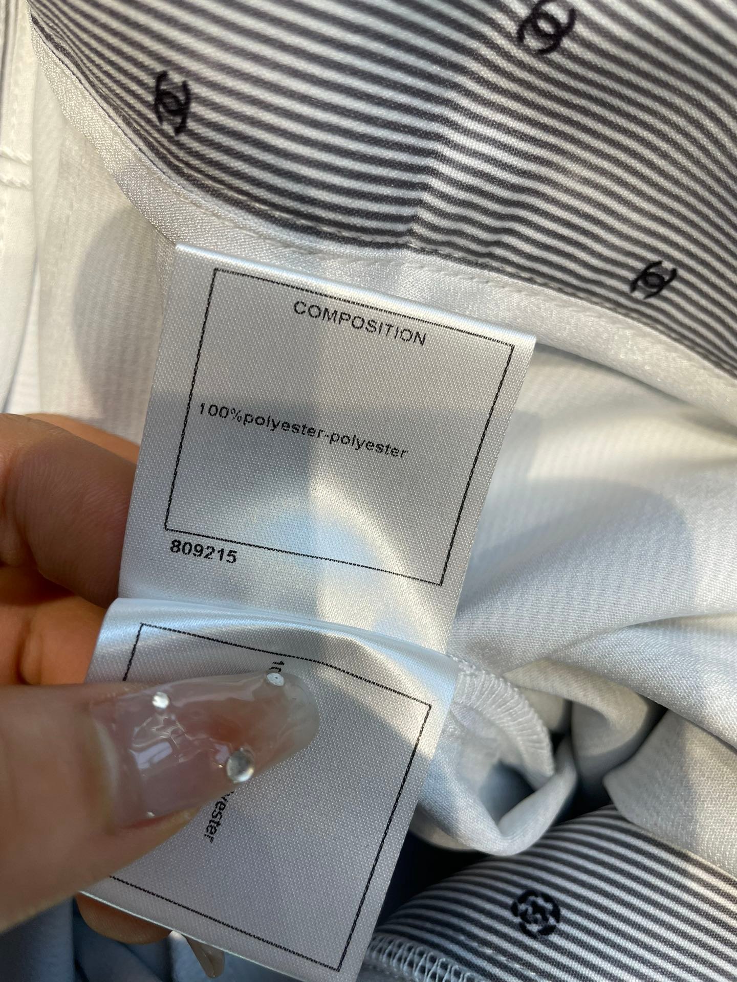 Chanel香奈兒頂級原單新款logo直筒款女款