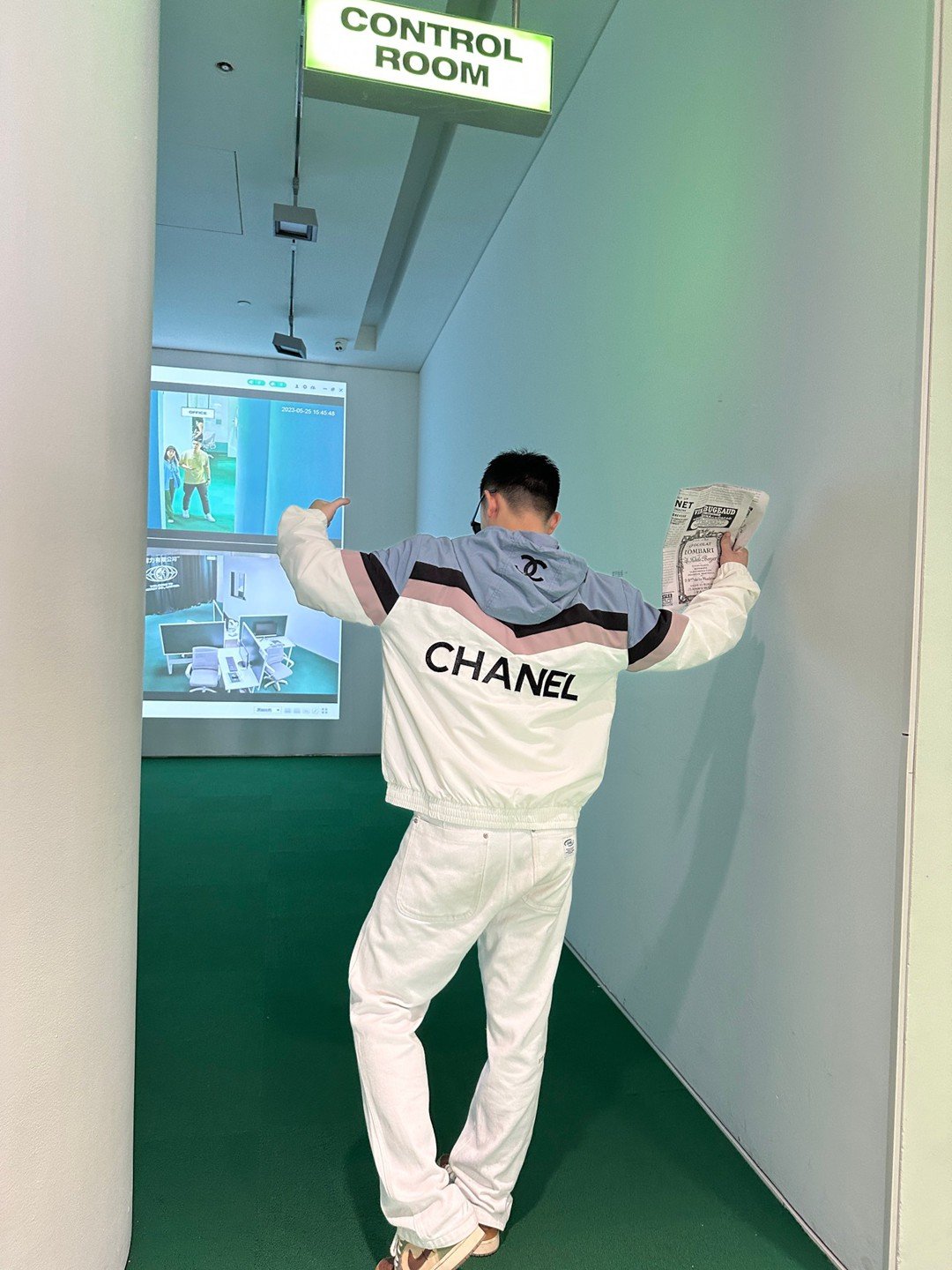 太好看了香奈兒Chanel原單高仿連帽logo外套 專櫃同步