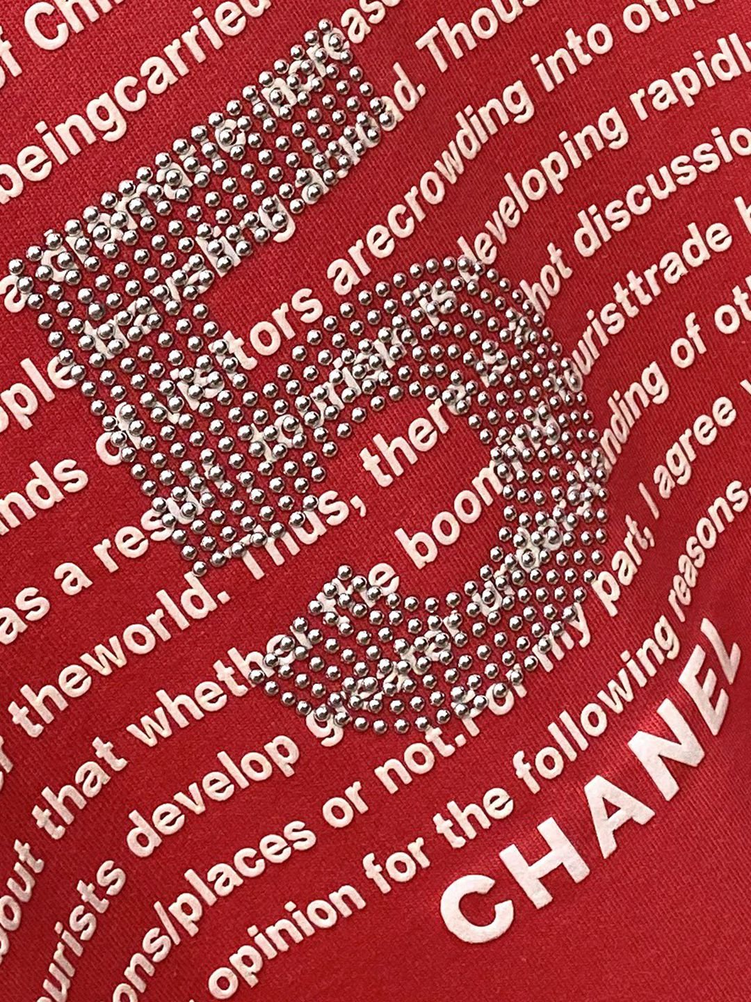 CHANEL香奈兒一比一復刻新品圓領短袖T恤 帥氣時尚