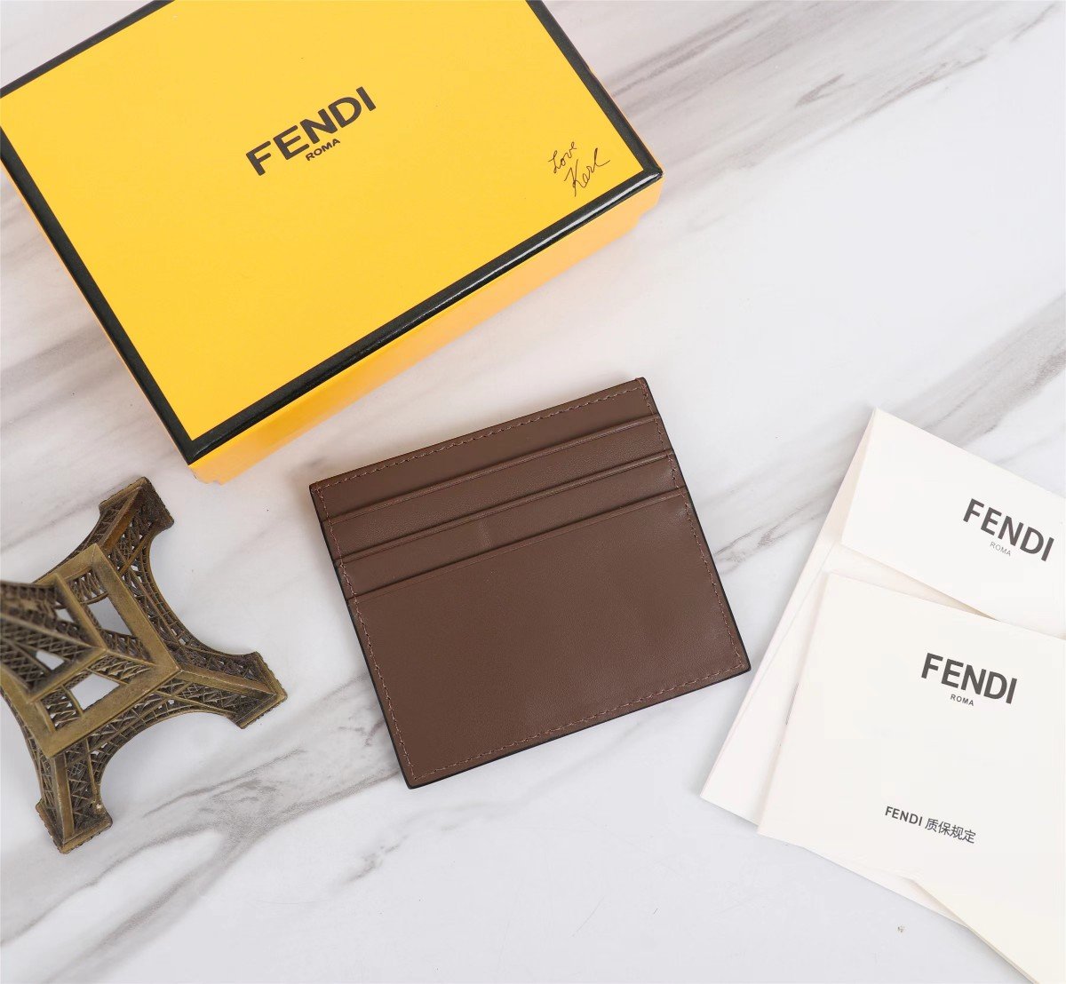 FENDI 芬迪高仿包包2020568卡包 錢包