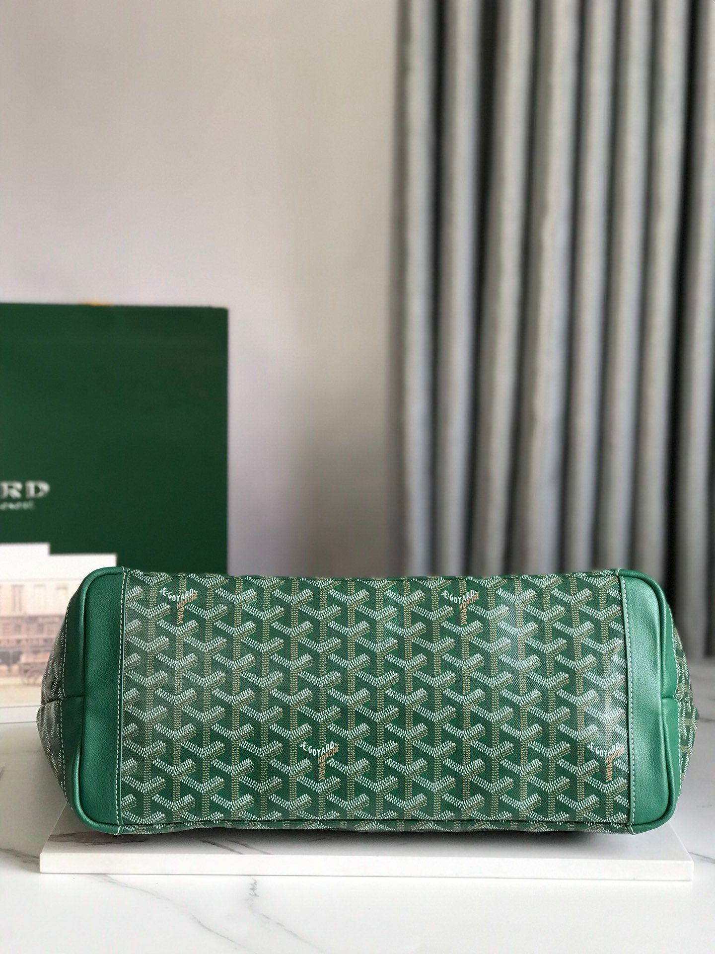 超A貨GOYARD高雅德包 ARTOIS大號包 大號拉鍊購物袋 緑