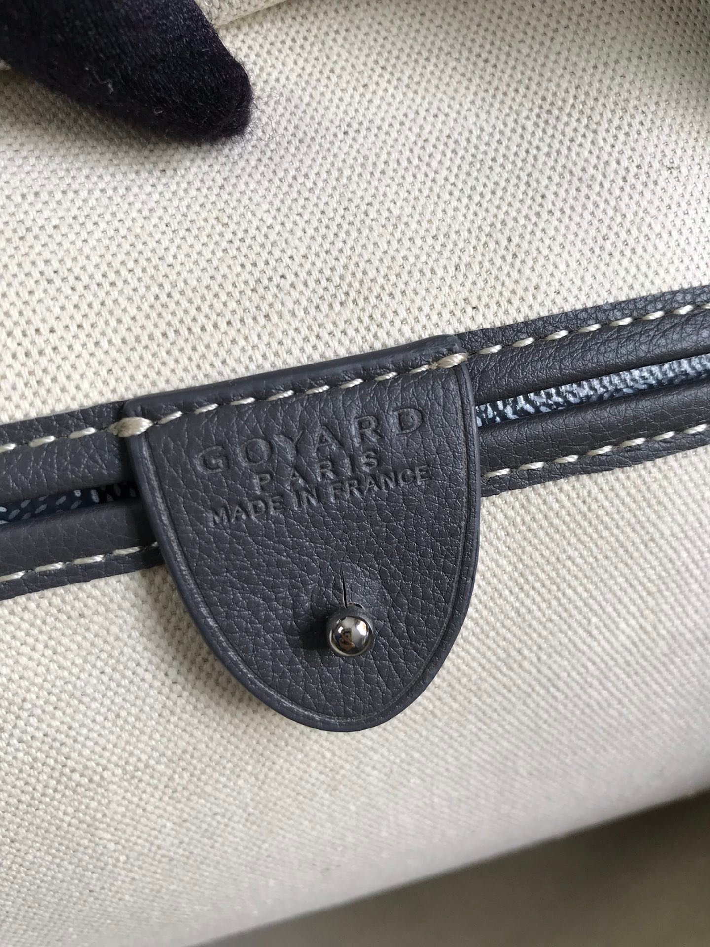 超A貨GOYARD高雅德包 ARTOIS大號包 大號拉鍊購物袋 灰色
