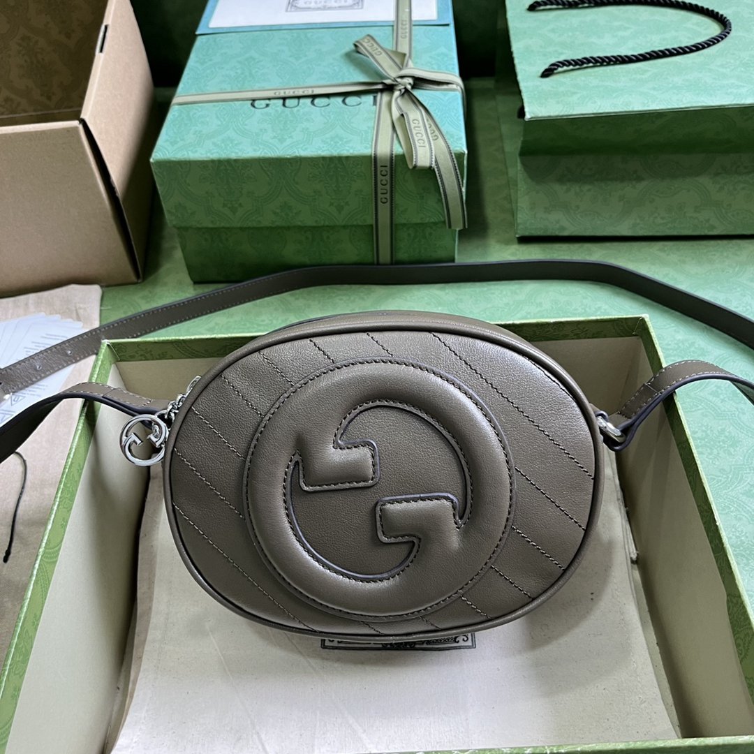 原廠皮真皮系列 GucciBlondie 一比一復刻 mini斜挎包單肩包