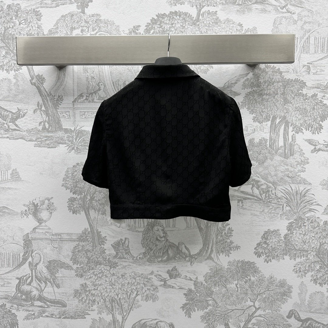 精品A貨衣服Gucci黑色裙子套裝上衣女