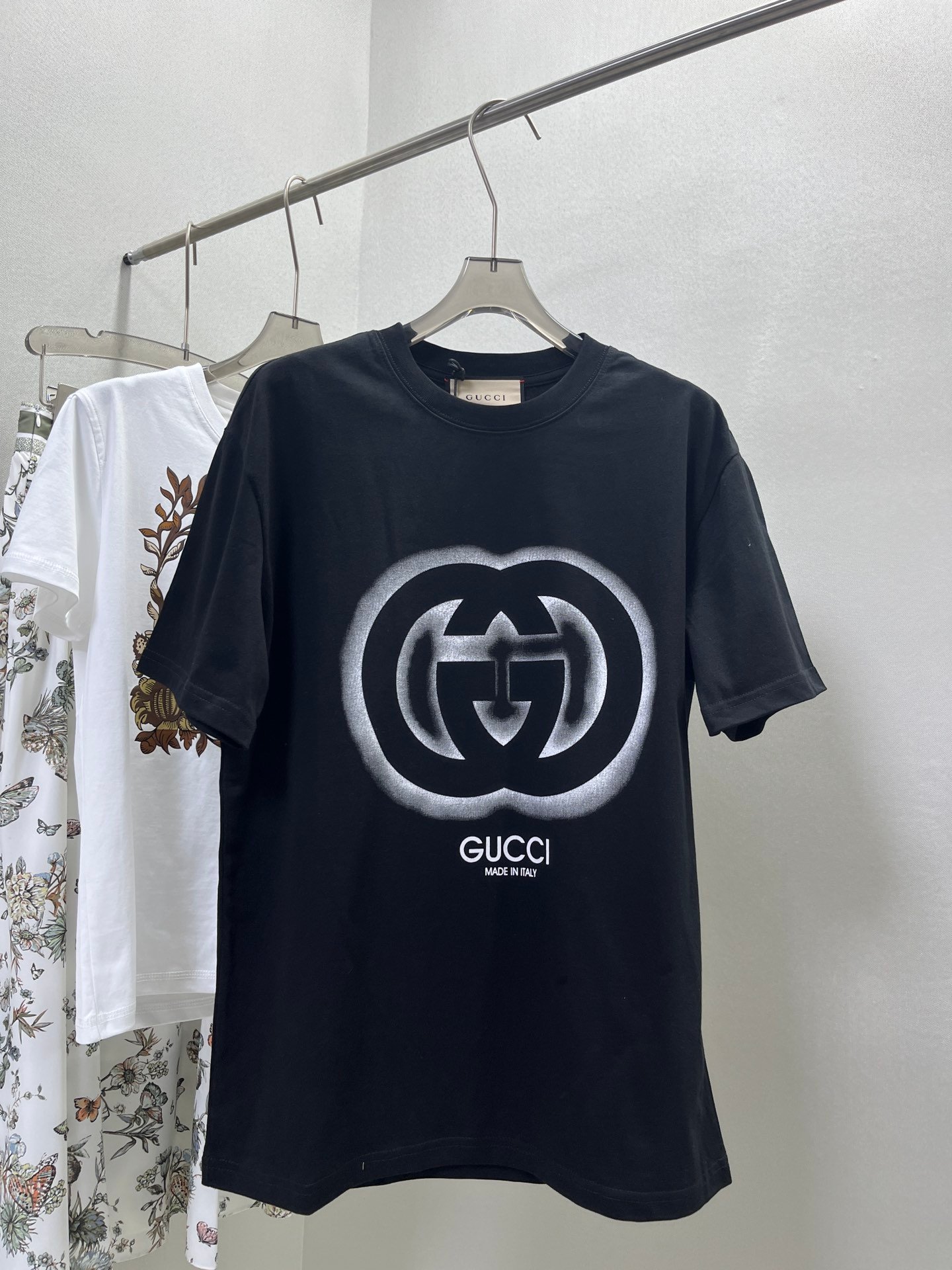 2024春夏新品情侶款短袖T恤Gucci一比一衣服