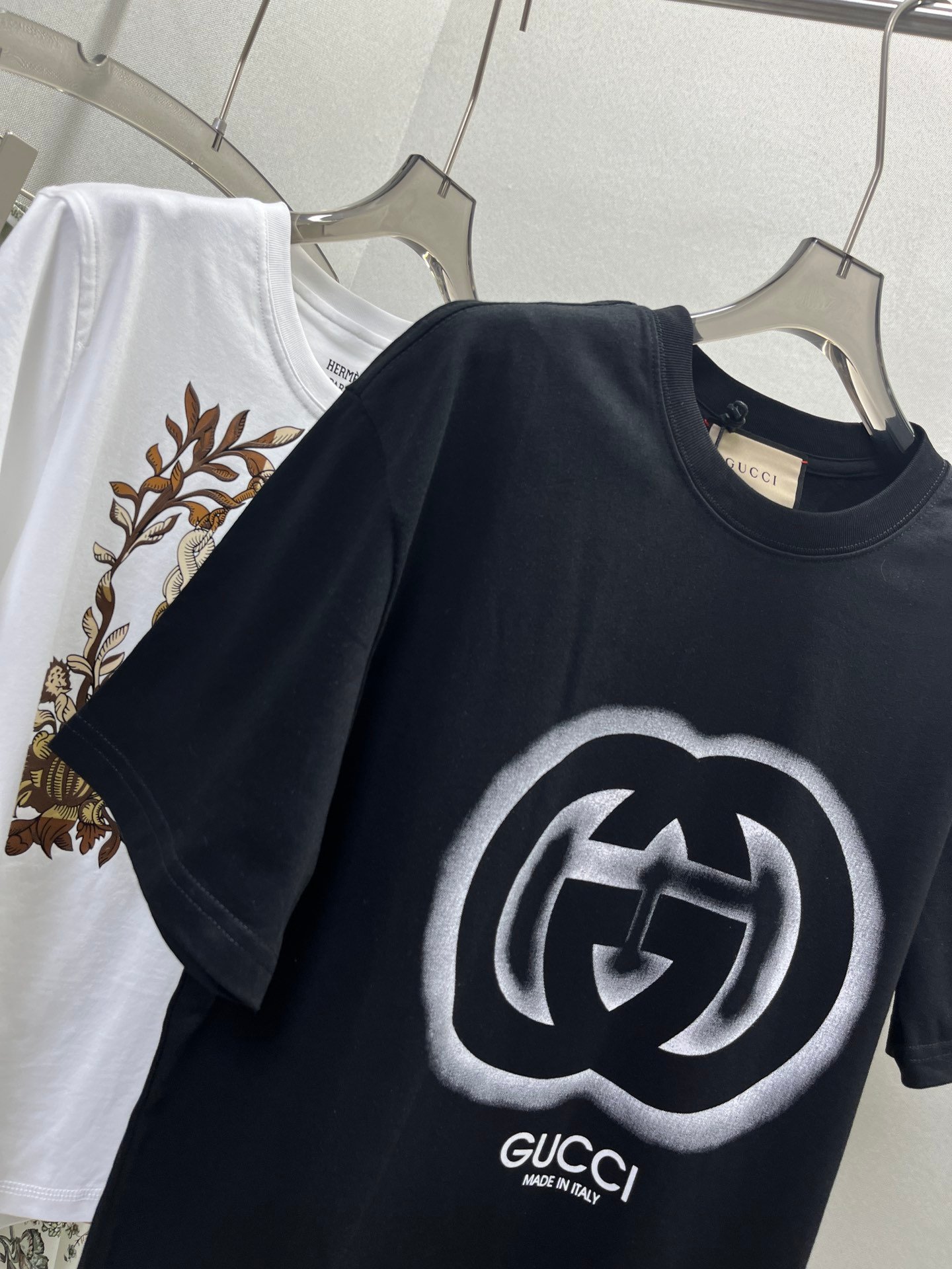 2024春夏新品情侶款短袖T恤Gucci一比一衣服
