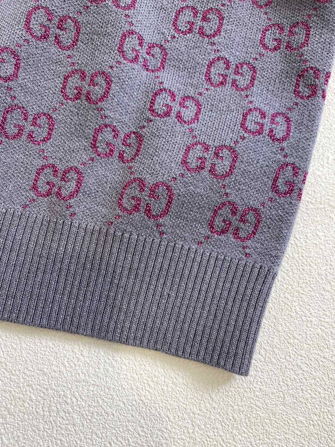 Gucci頂級A貨衣服針織短袖圓領T恤