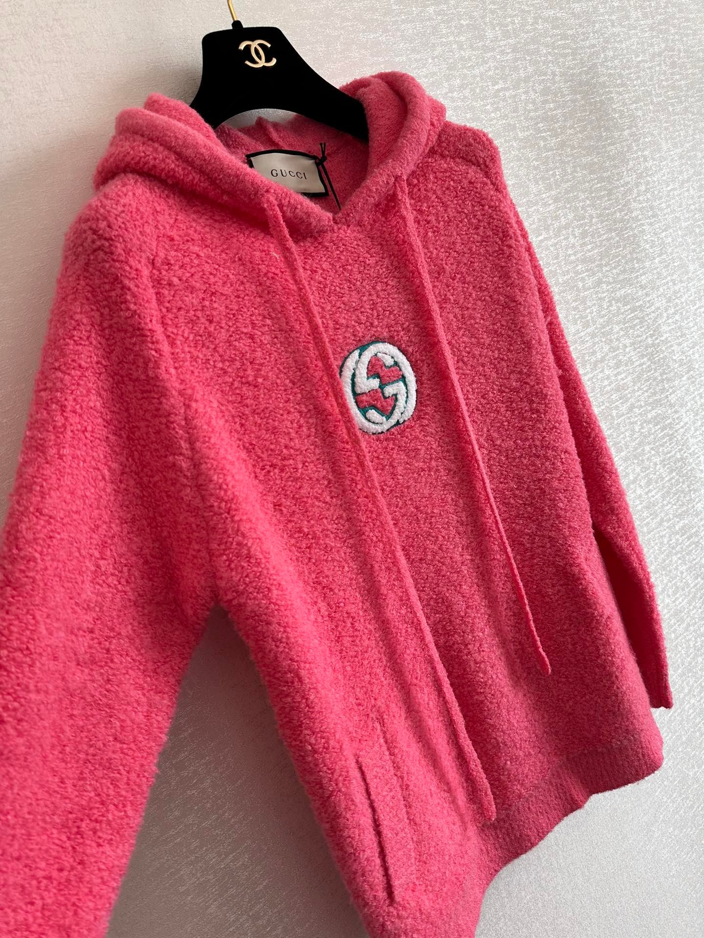 Gucci高仿服裝針織羊毛混紡套頭毛衣