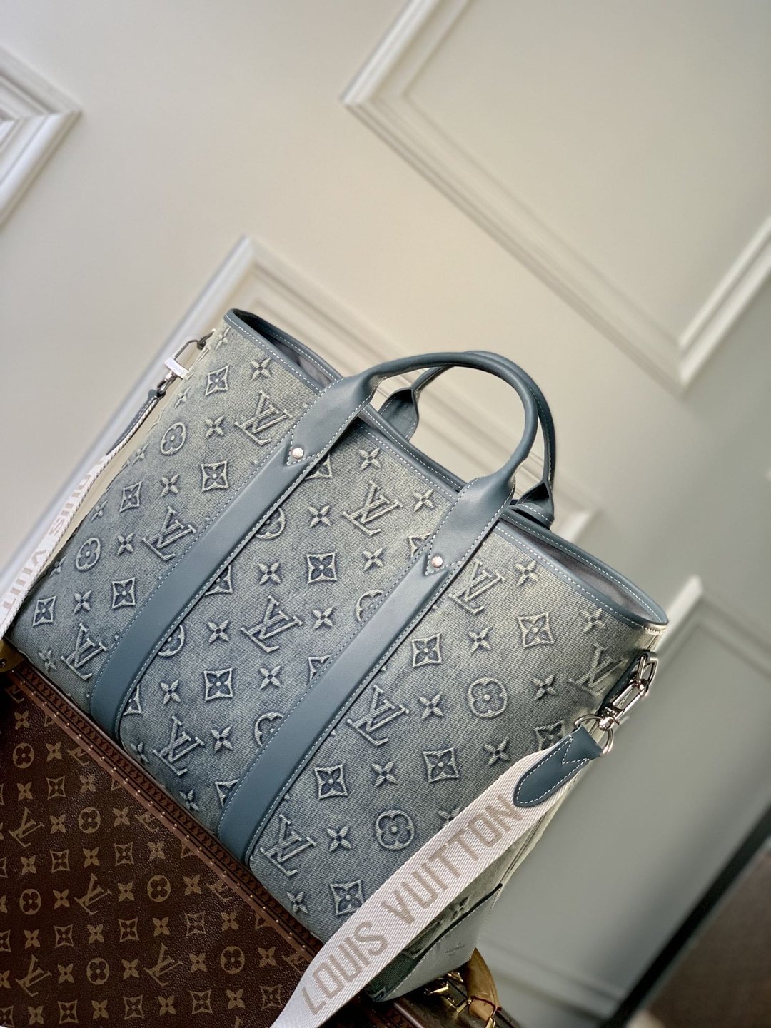 M22537Week-End Tote lv原單高仿 手提包 單肩包 2024新品