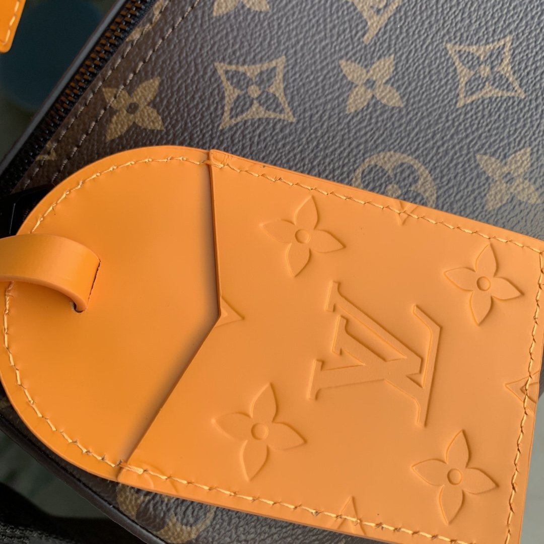 一比一復刻 LV Monogram Macassar 帆布 圓筒單肩包 斜挎包 男女可用