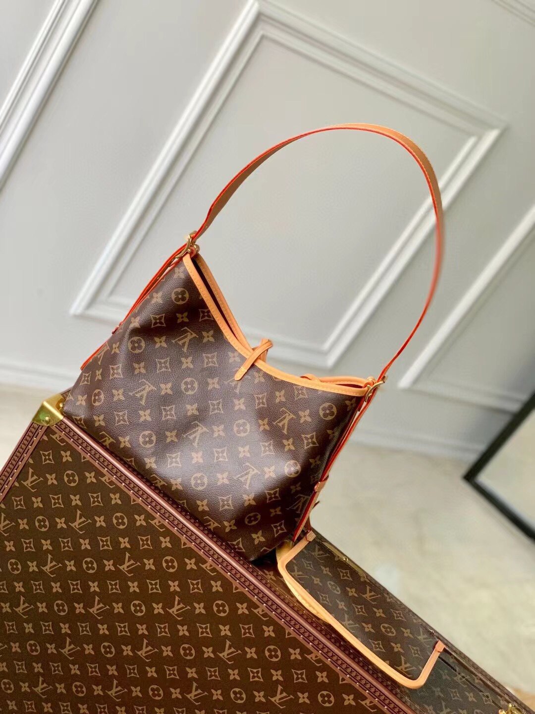 M46203 CarryAll Louis Vuitton 一比一復刻包包小號斜挎包