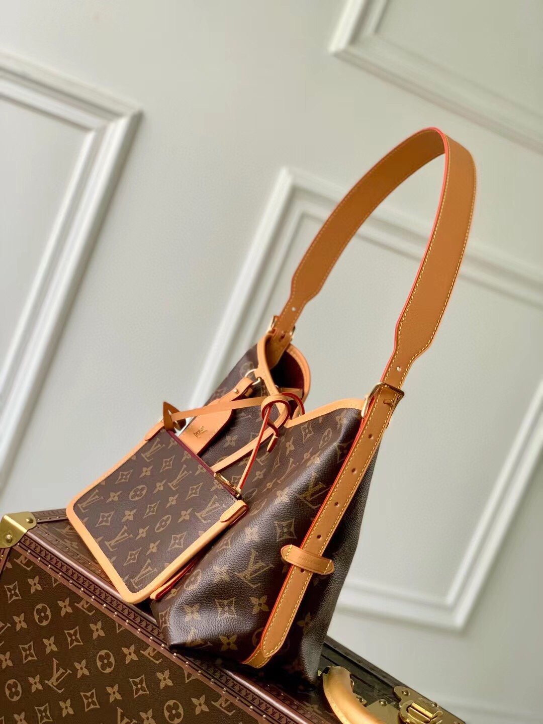 M46203 CarryAll Louis Vuitton 一比一復刻包包小號斜挎包