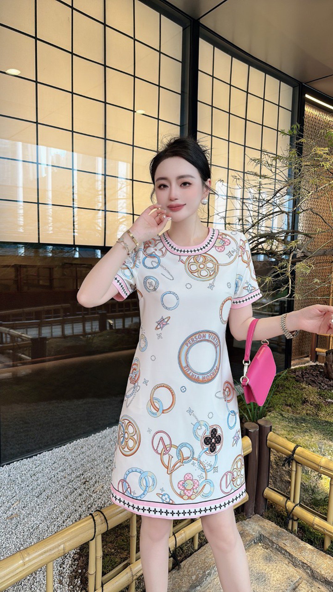 春夏新品 LV新款高仿連衣裙女款裙子
