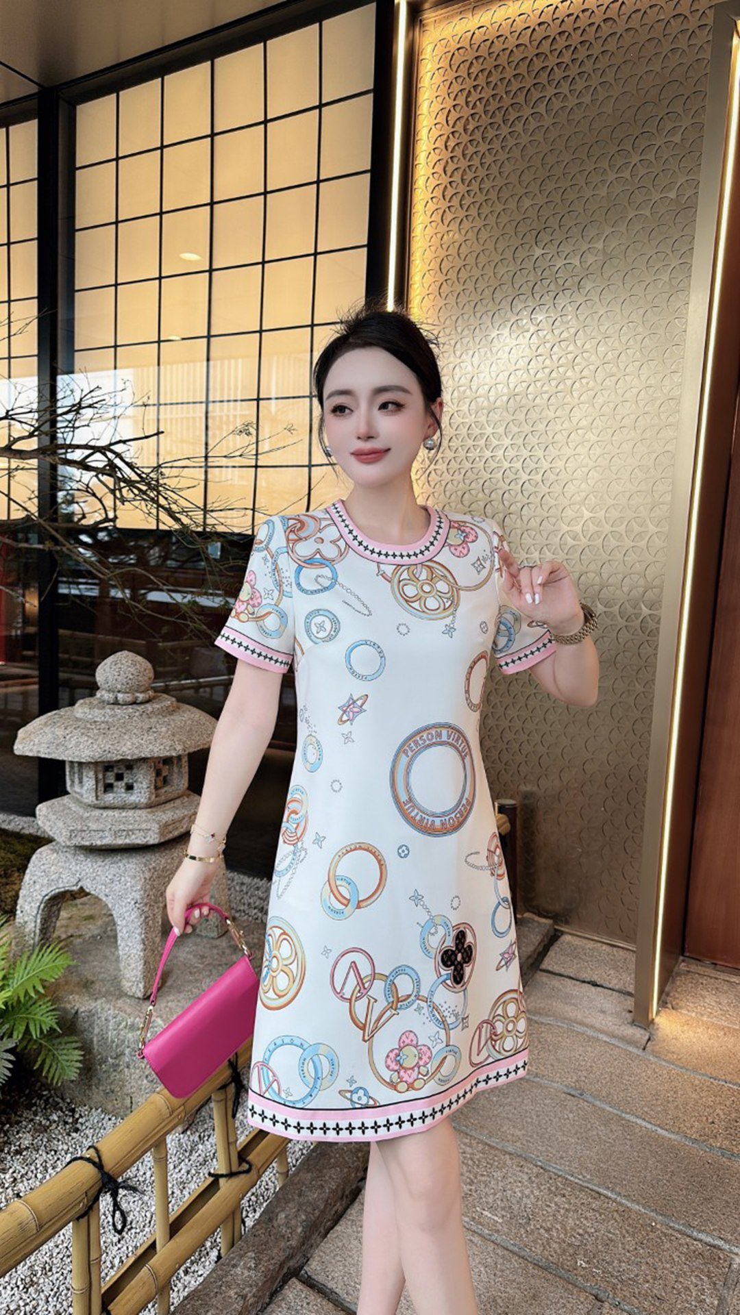 春夏新品 LV新款高仿連衣裙女款裙子