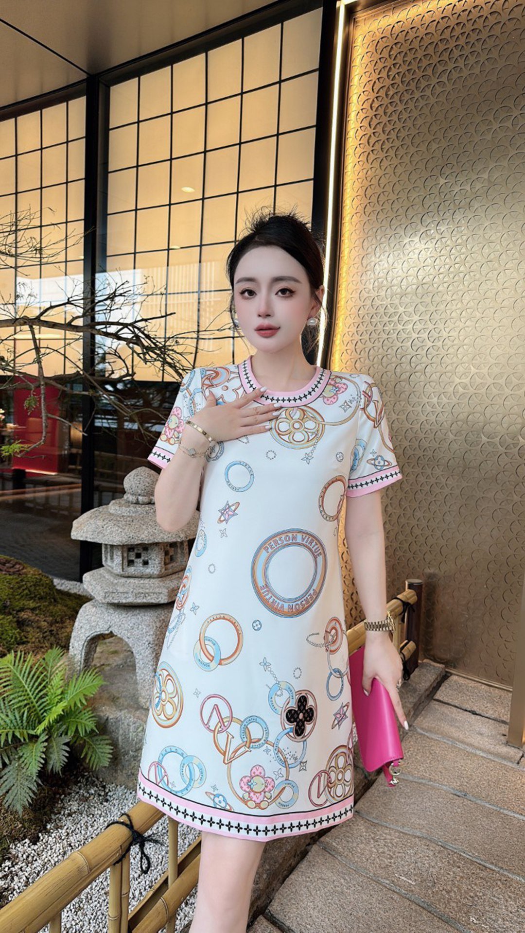 春夏新品 LV新款高仿連衣裙女款裙子