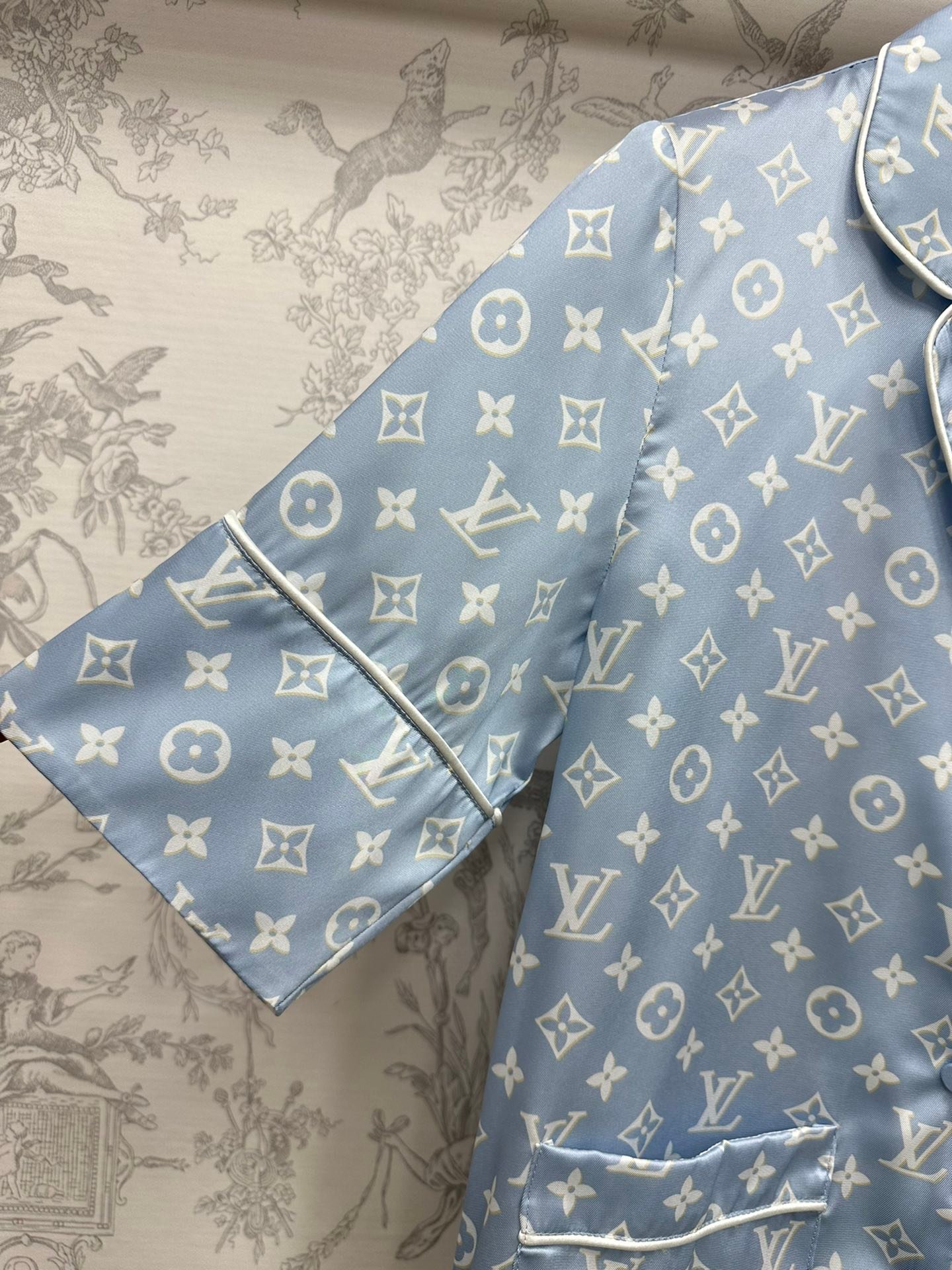 頂級高仿奢侈品LV原單睡衣套裝居家服