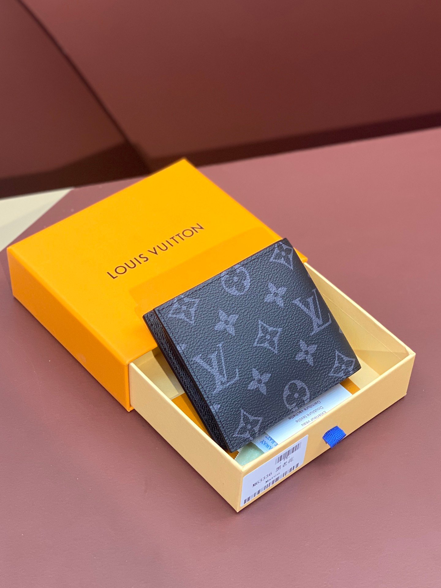 M62288 黑花 epic皮革 LVA貨錢夾