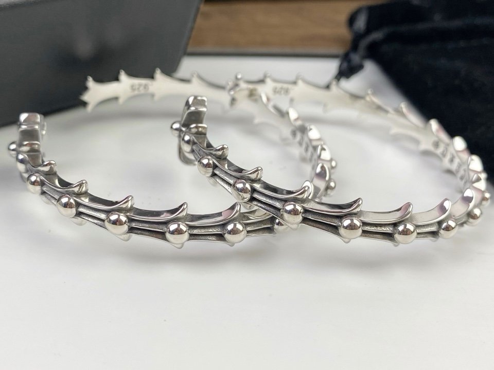 複刻1比1Chrome Hearts克羅心飾品 十字魚尾手鐲