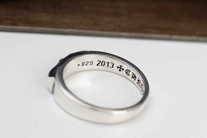 複刻高仿Chrome Hearts克羅心飾品 金字塔十字花戒指