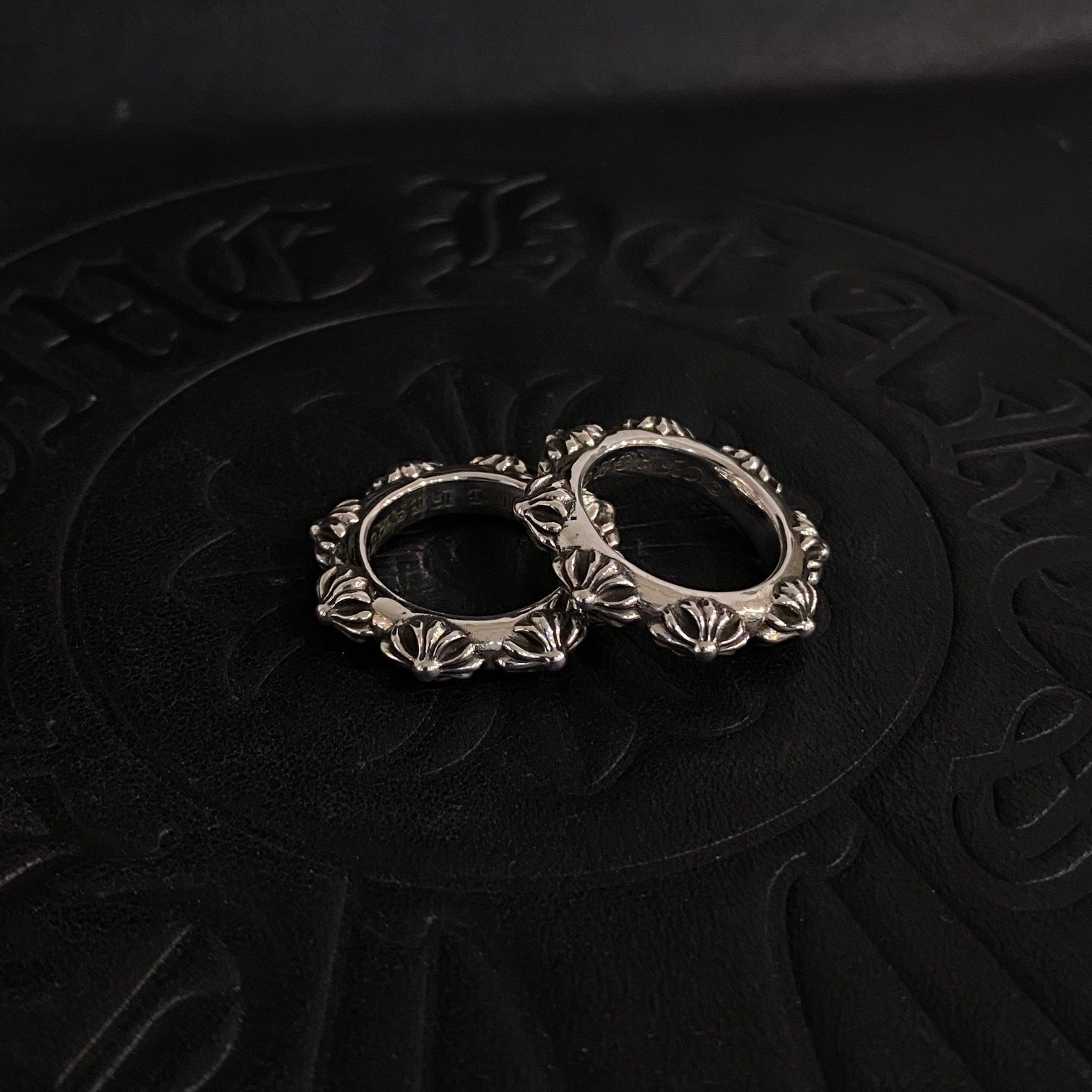 高仿複刻一比一Chrome Hearts克羅心飾品 全十字花SBT戒指