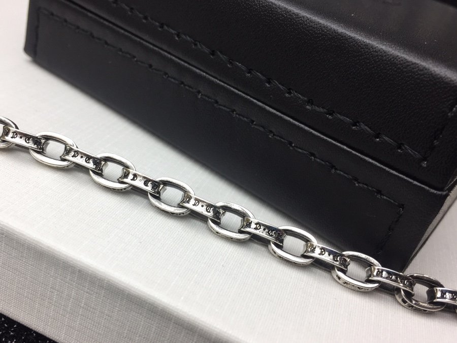 複刻一比一Chrome Hearts克羅心飾品 字母PAPERCHAIN手鍊