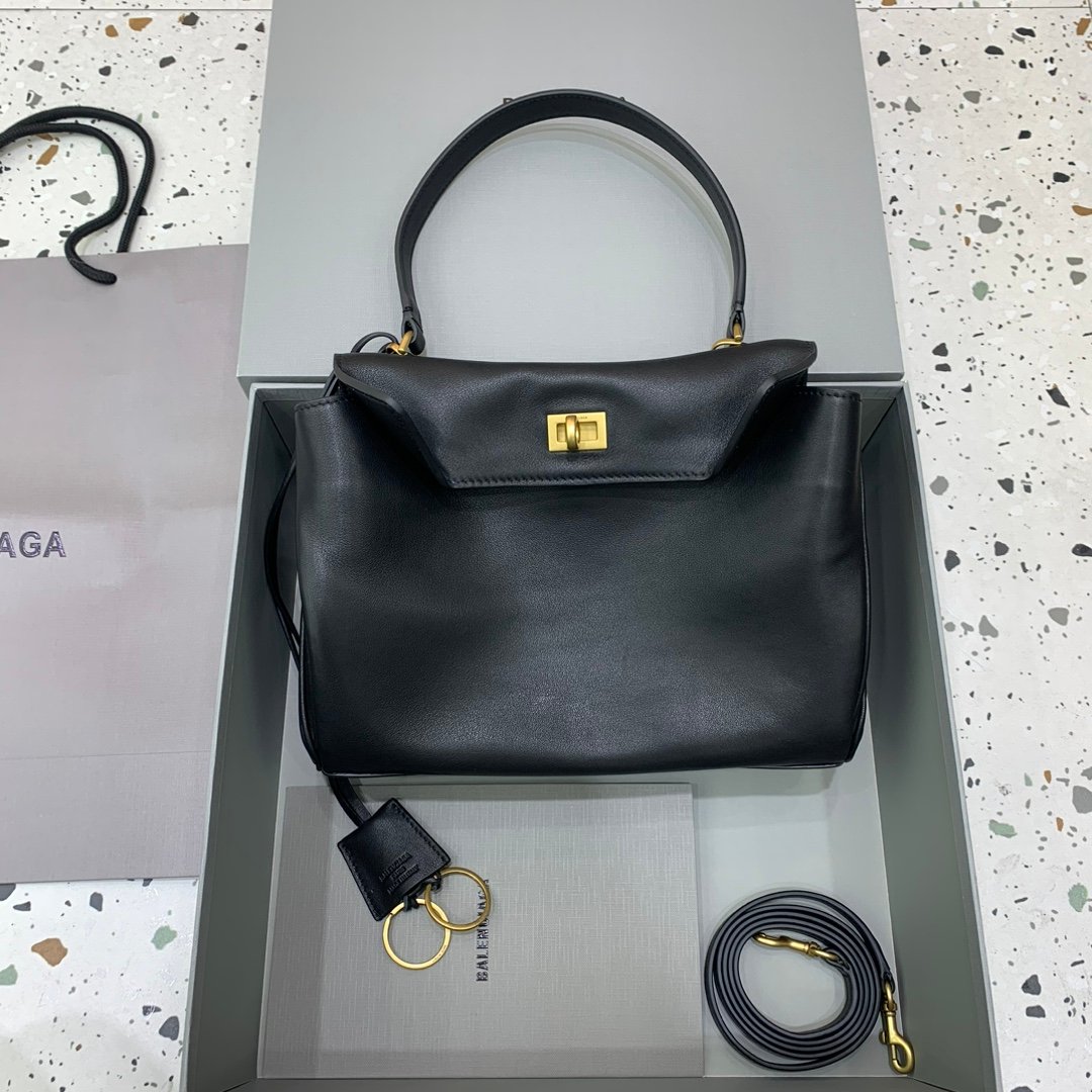 一比一複刻balenciaga巴黎世家包包 RODEO中號小號手提包