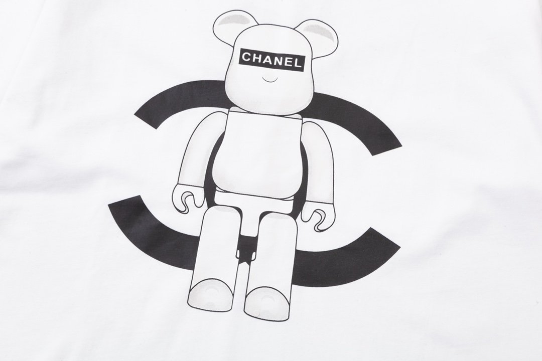 CHANEL香奈兒暴力熊高仿女款T恤純棉