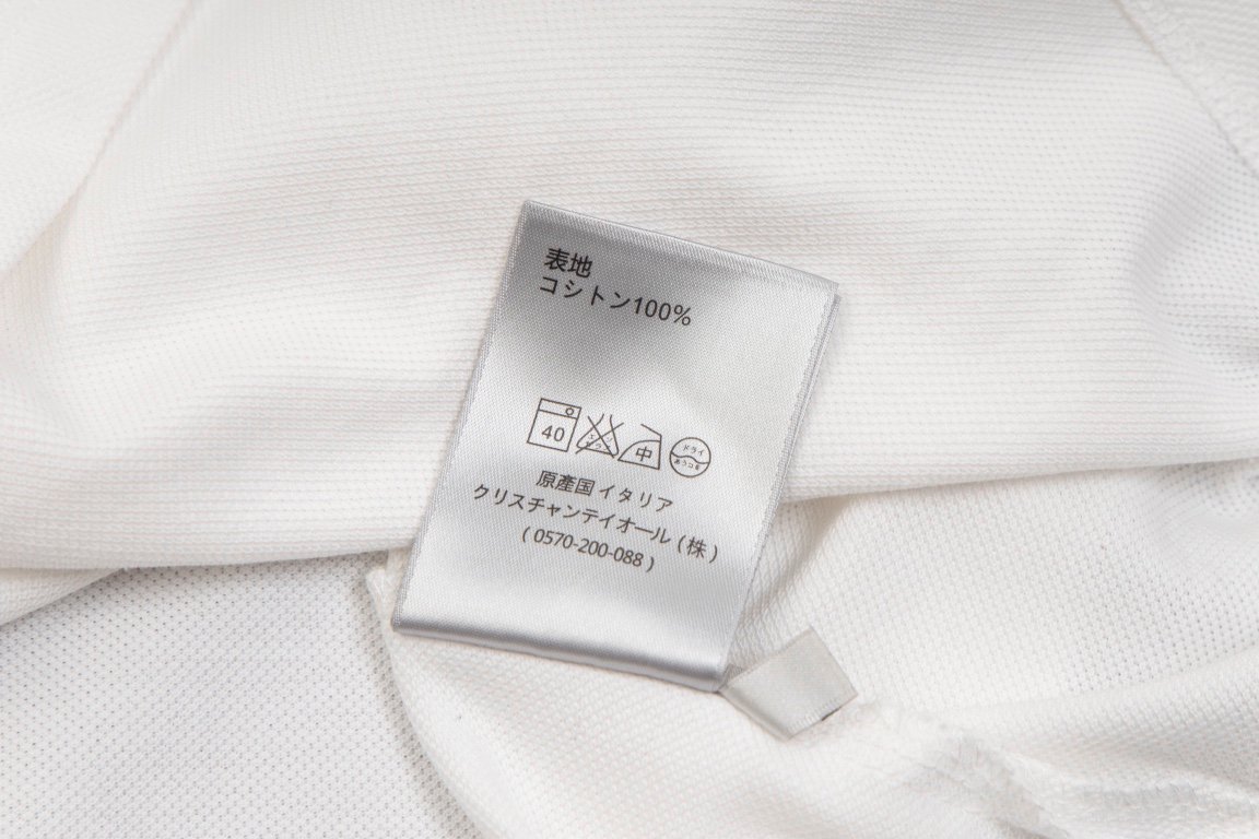 DIOR經典純棉高仿原單衣服 Polo衫短袖