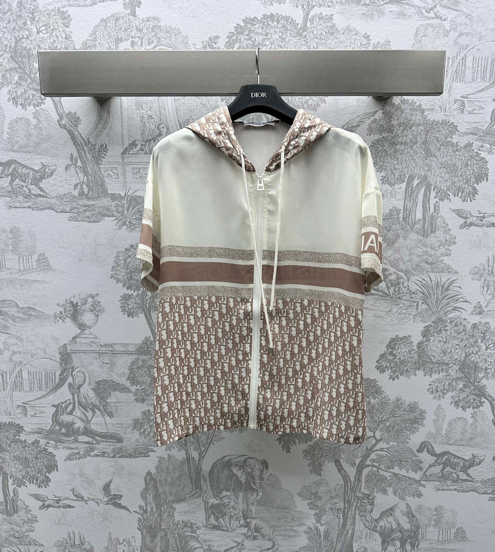DIOR高仿女裝連帽套裝 夏季防曬服