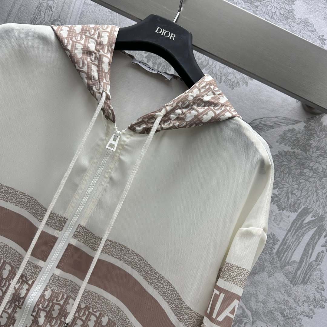 DIOR高仿女裝連帽套裝 夏季防曬服