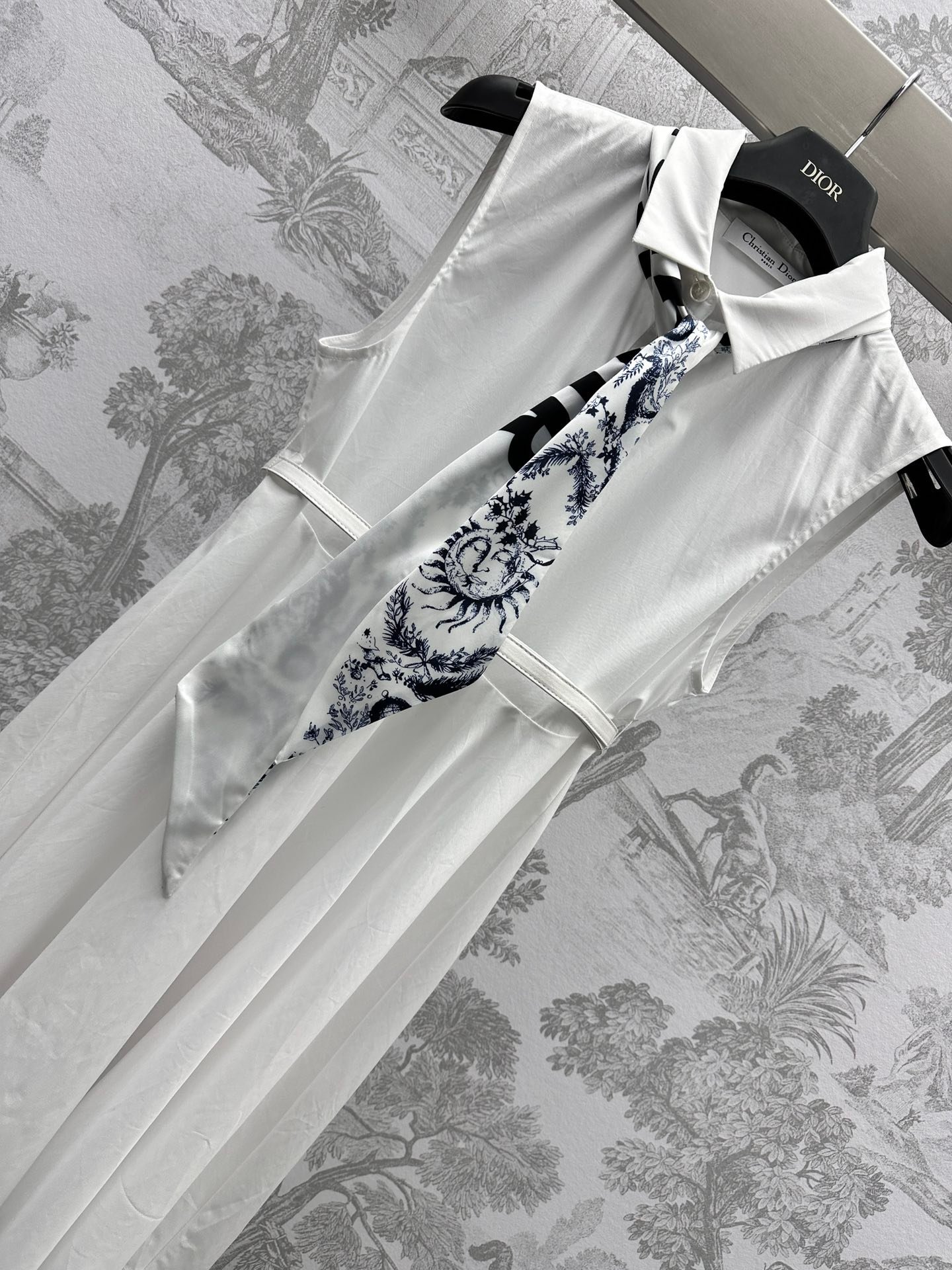 高仿DIOR衣服女裝無袖裙子 長裙