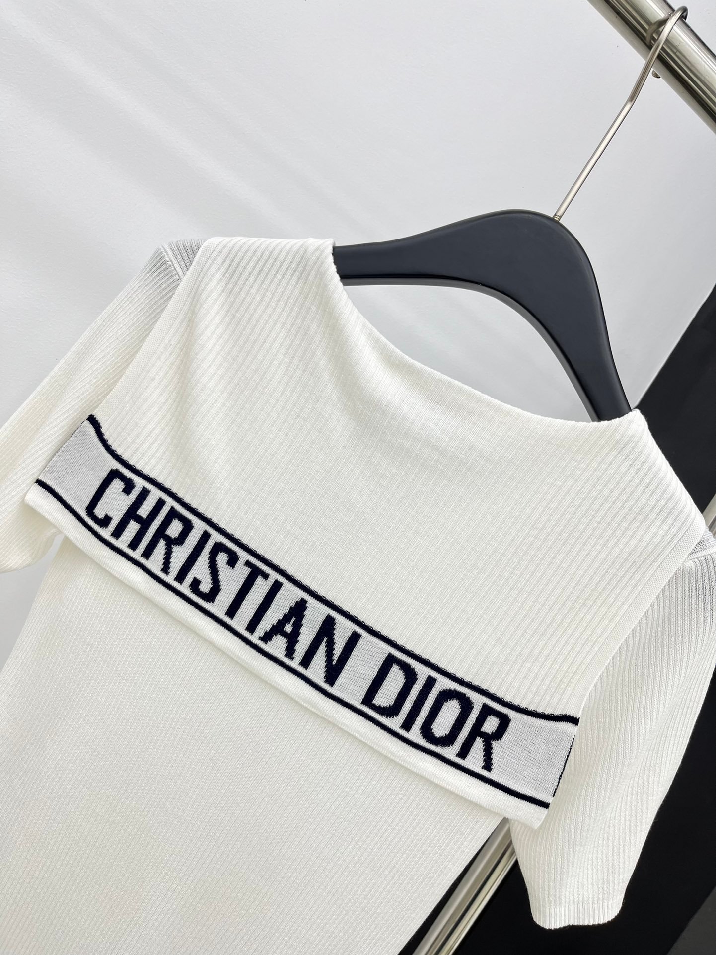 DIOR一比一高仿精品衣服 純棉針織上衣開衫短袖