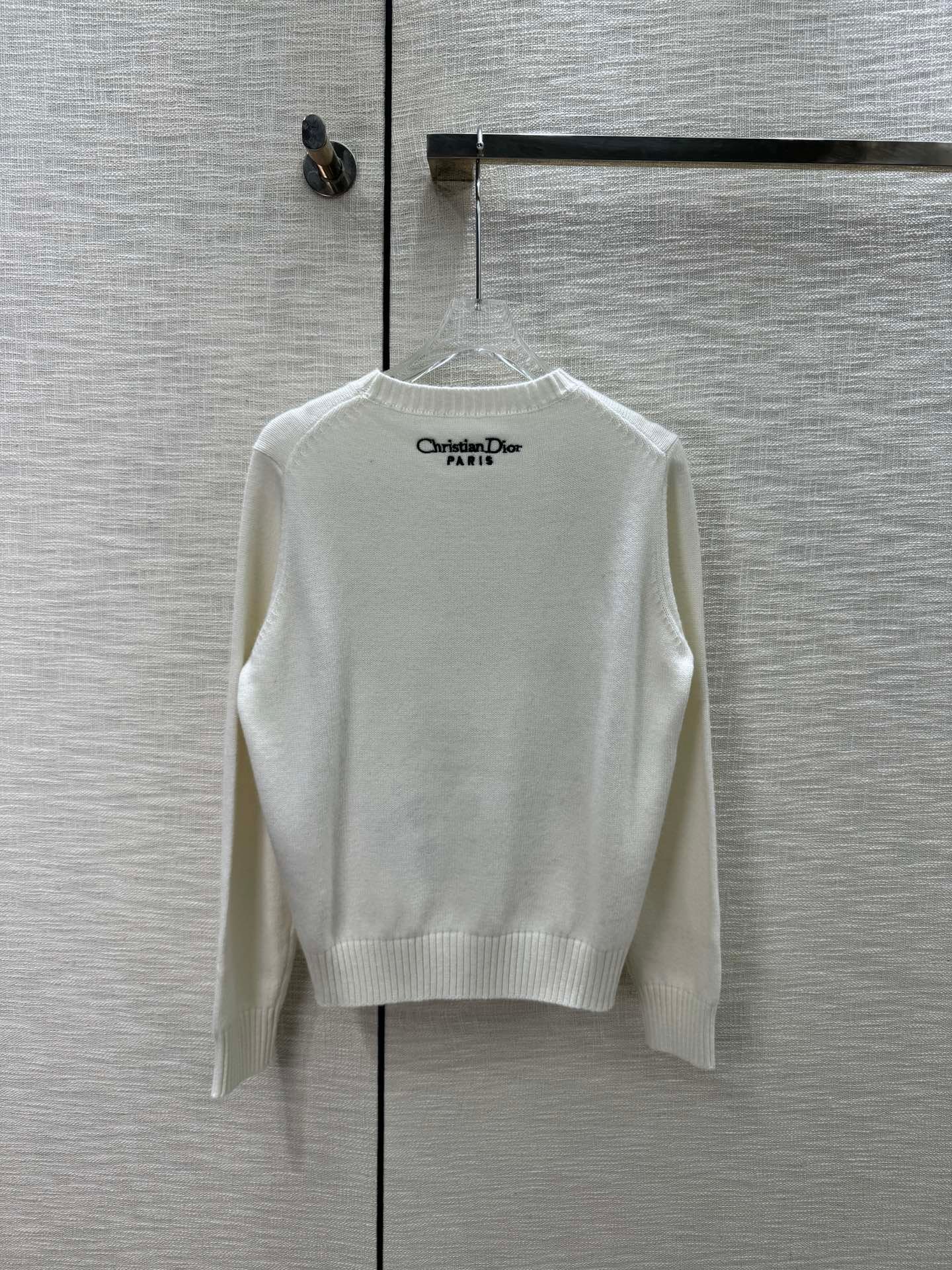 DIOR高仿原單刺繡上衣時尚長袖上迪奧高端奢侈品