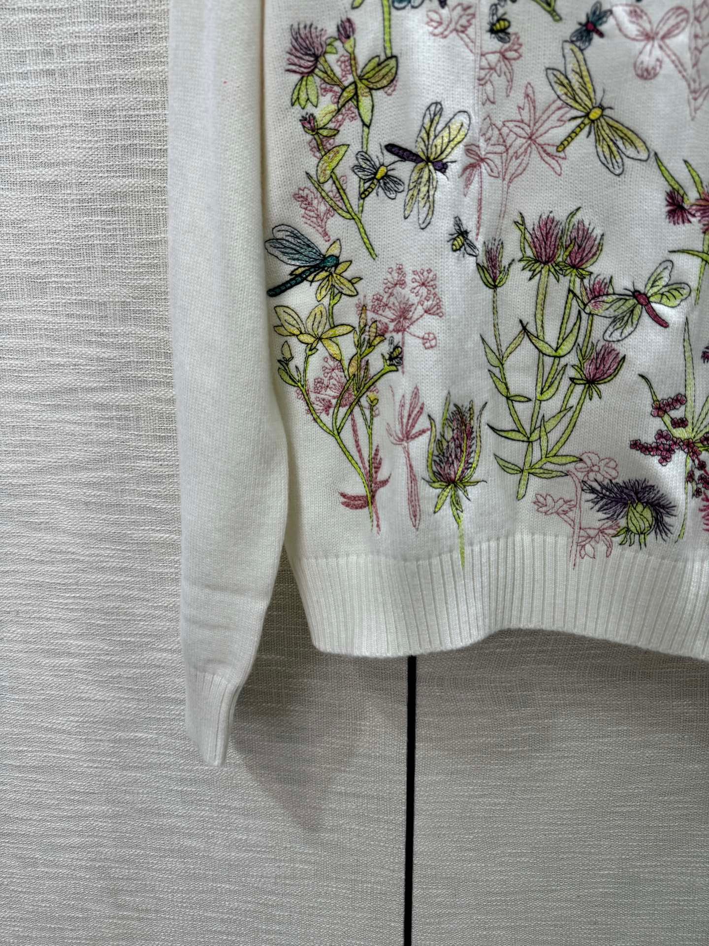 DIOR高仿原單刺繡上衣時尚長袖上迪奧高端奢侈品