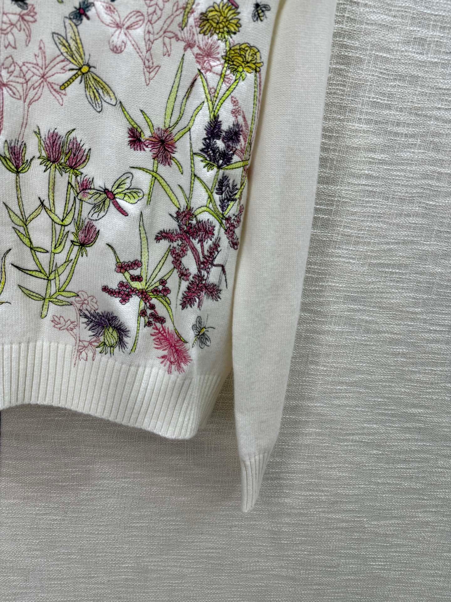 DIOR高仿原單刺繡上衣時尚長袖上迪奧高端奢侈品