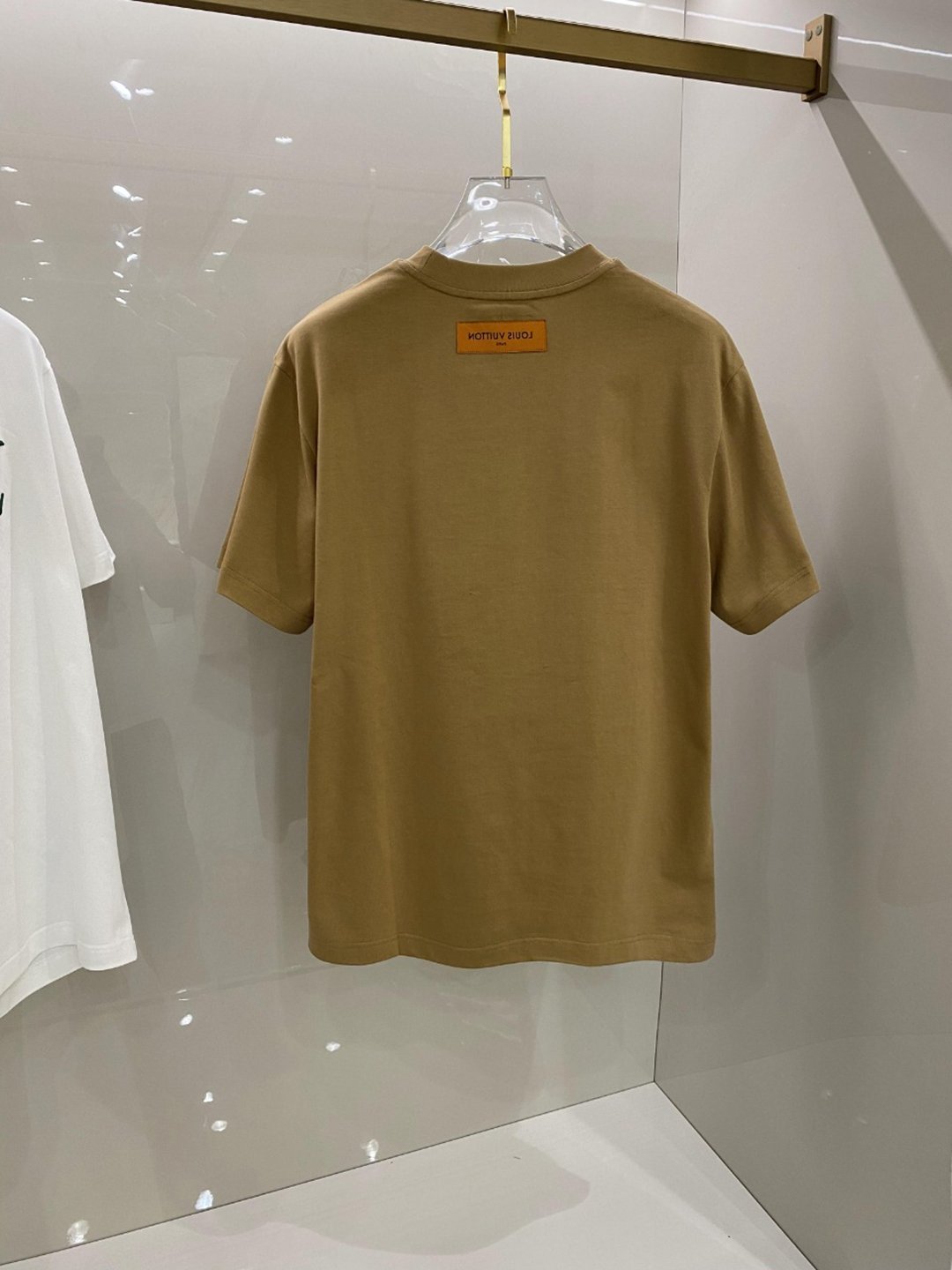 頂級Louis Vuitton重工刺繡高仿衣服短袖T恤男裝