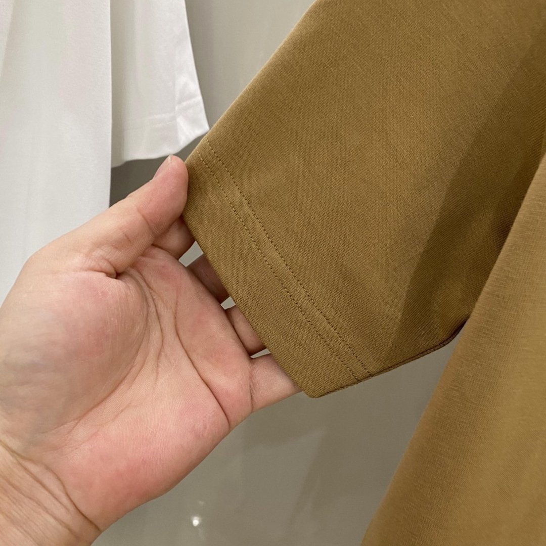 頂級Louis Vuitton重工刺繡高仿衣服短袖T恤男裝